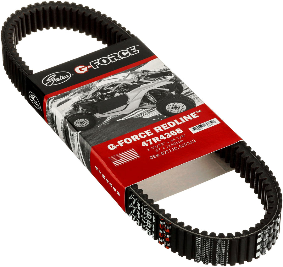 G-Force Gates RedLine Continuously Variable Transmission (CVT) Belt 47R4368
