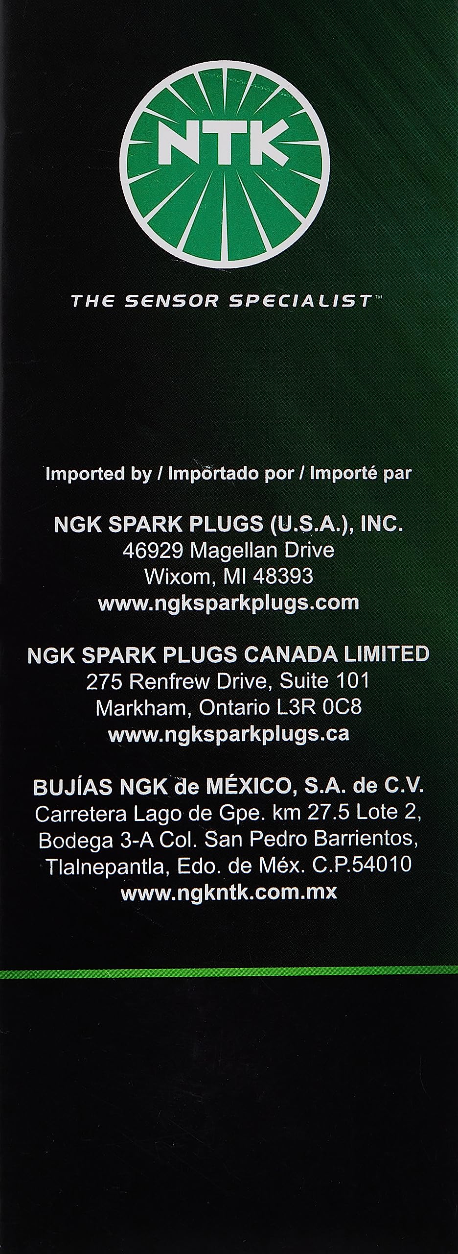 Oxygen Sensor NTK 23159