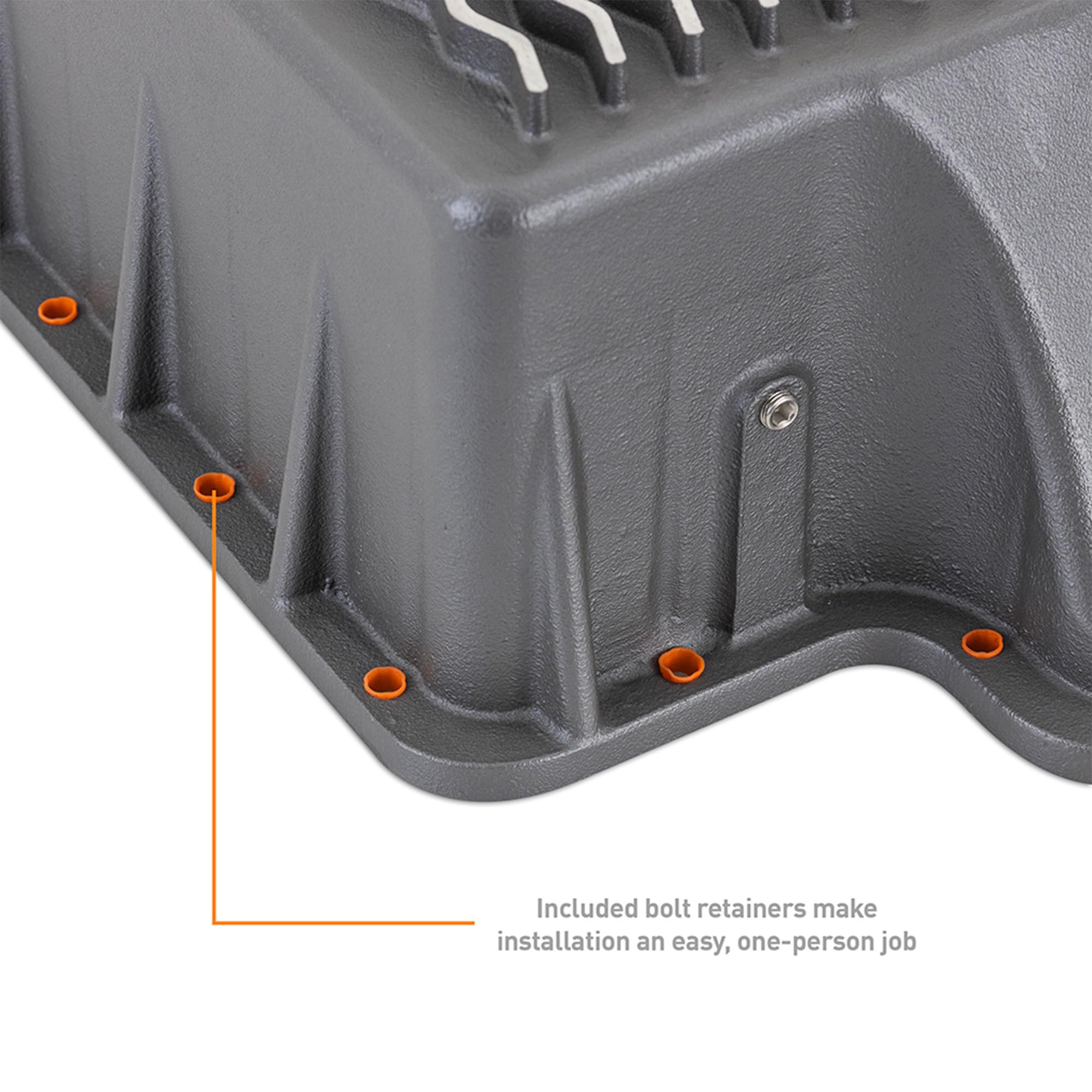 Mishimoto Transmission Pan Aluminum, Compatible with Ford E4OD, 4R100, & 5R110 Transmissions