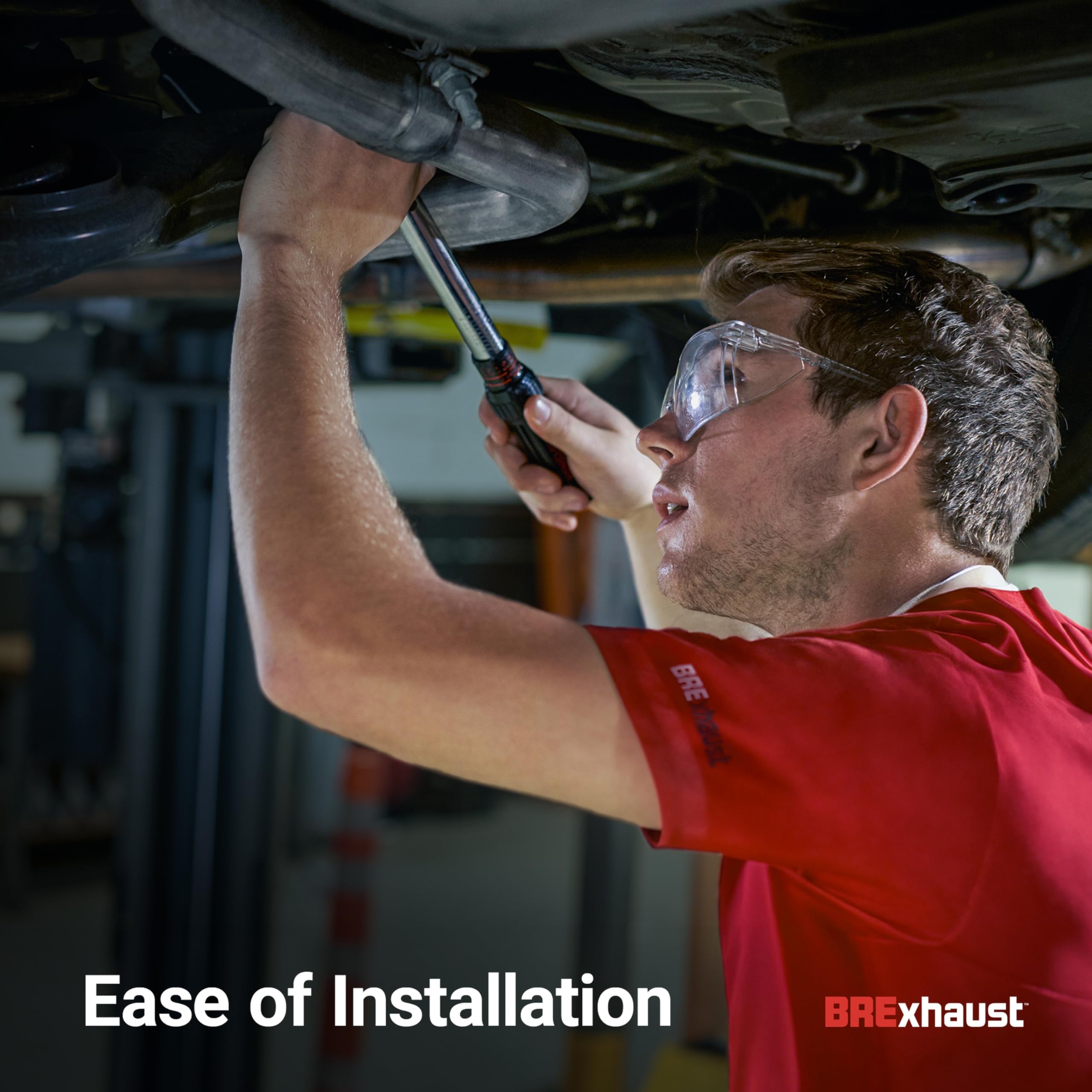 Replacement BRExhaust Exhaust System Kit 106-0743: Compatible with 2006-2011 Honda Civic 2.0L