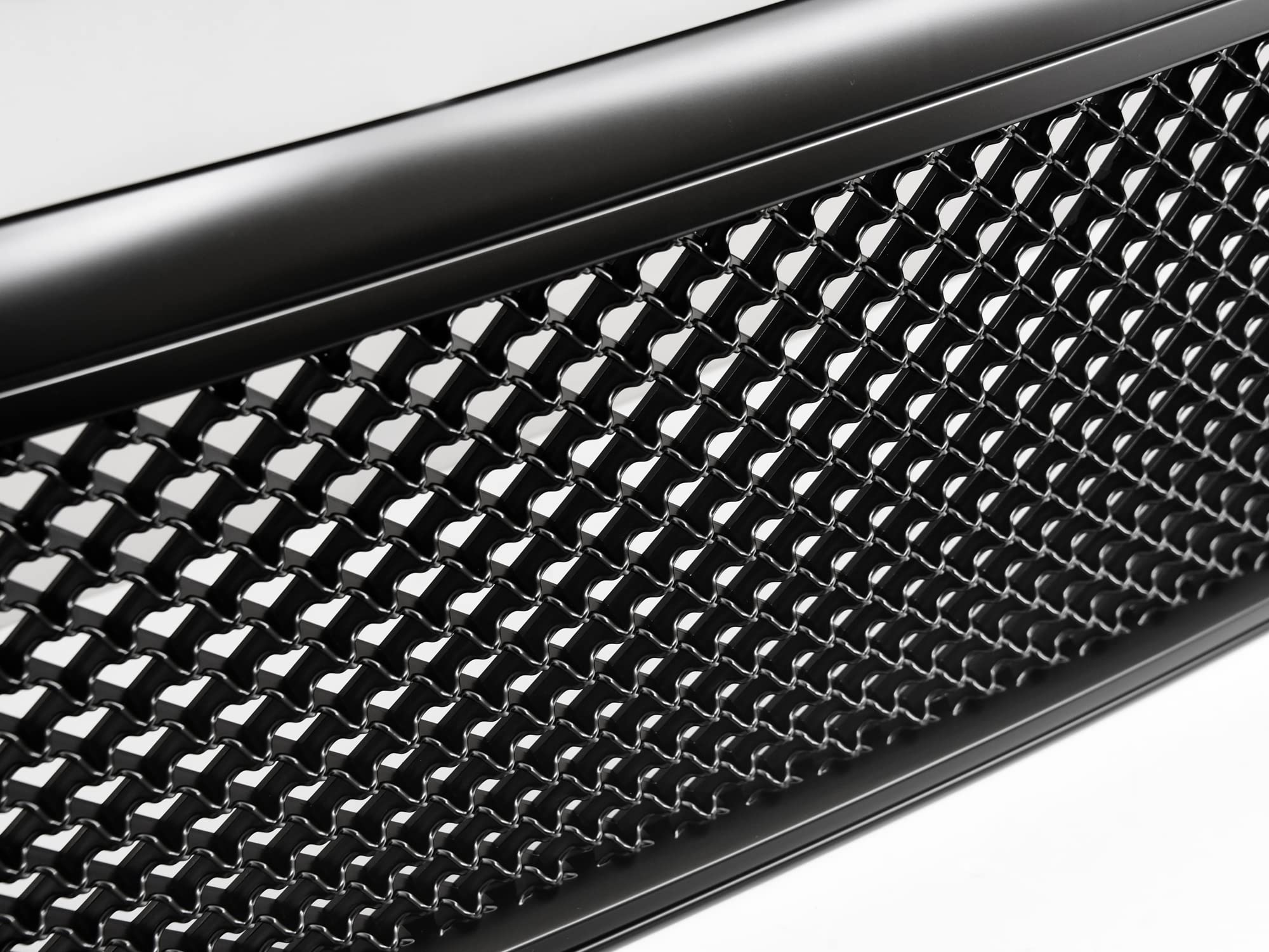 7165687 Armordillo USA Mesh Front Hood Grille - Matte Black Fits 2004-2008 Ford F150 F-150/2006-2008 Lincoln Mark LT