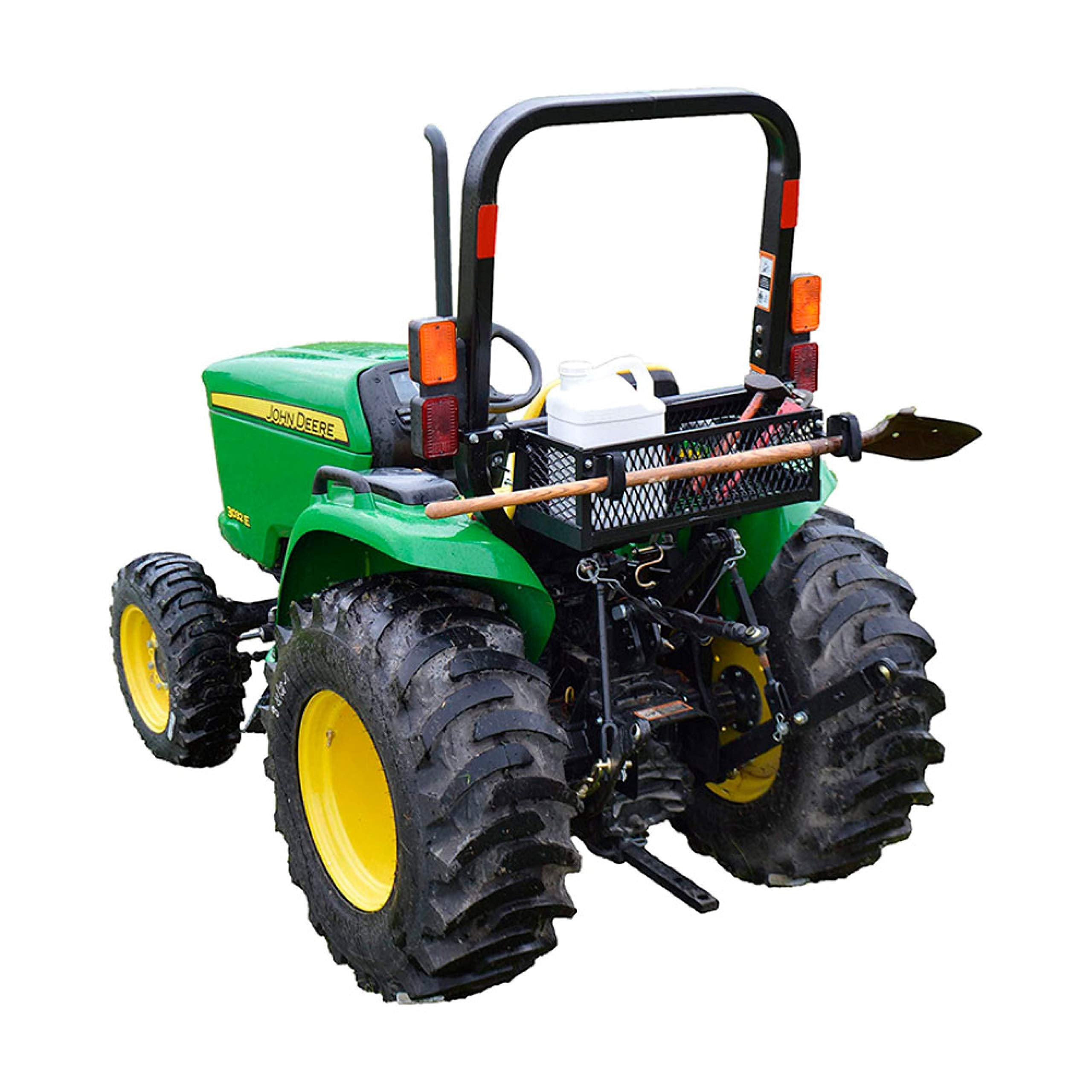 Implement Holders Kit Great Day - Intended for Tractor Tool Tray or UTV Multi-Fit Rear Utility Rack, TTIH402, Black