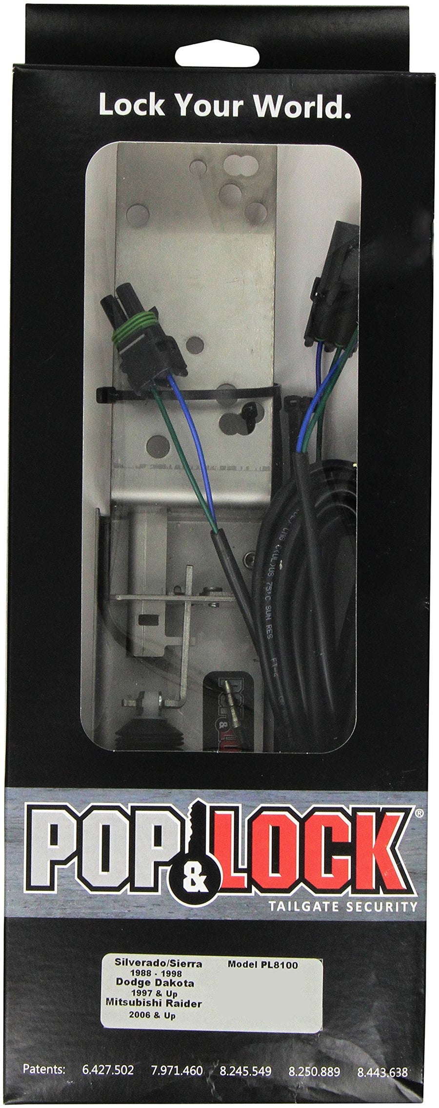 Pop & Lock Power Tailgate Lock PL8100 for Chevy/GMC/Dodge/Mitsubishi