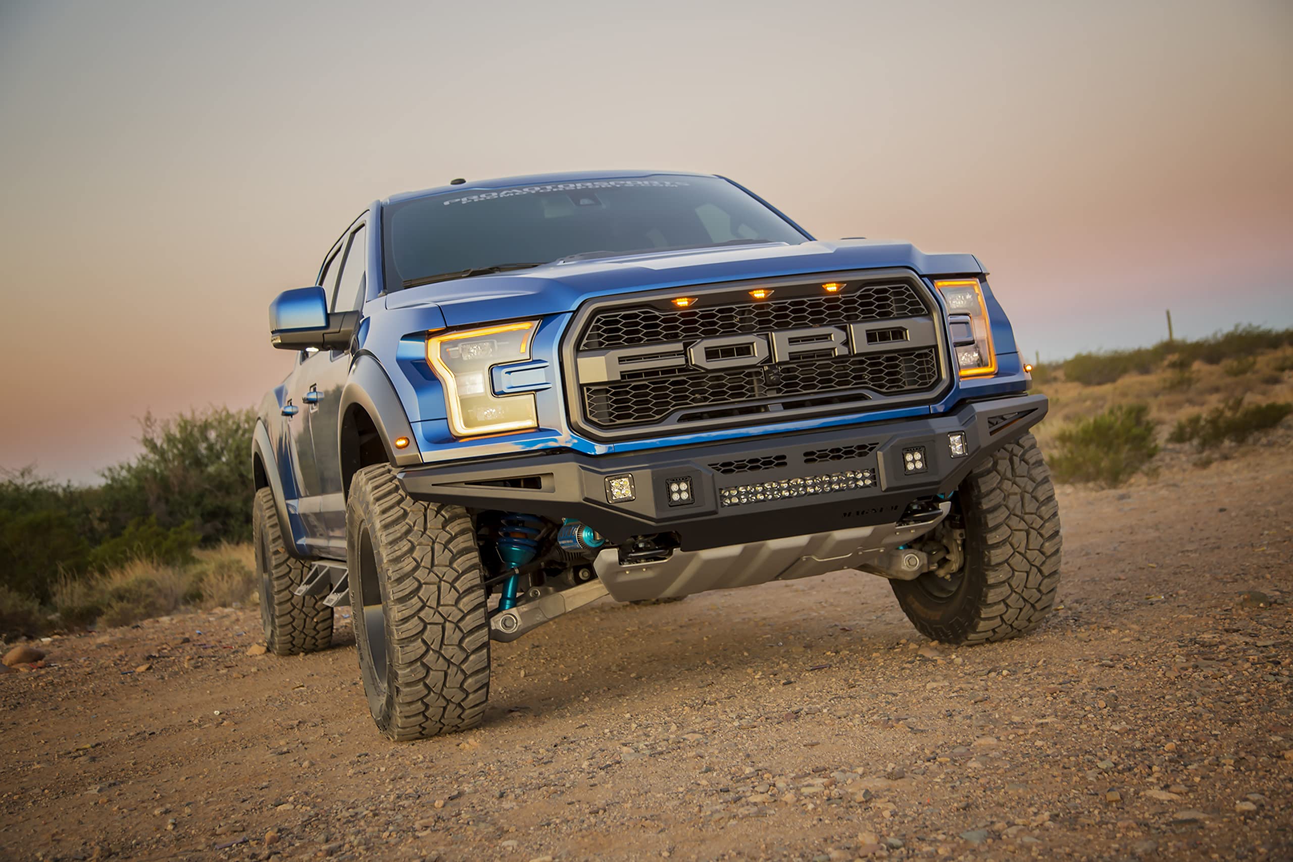Alumilite Front Bumper ICI Aluminum Bumpers Compatible with 2017-2021 Ford Raptor
