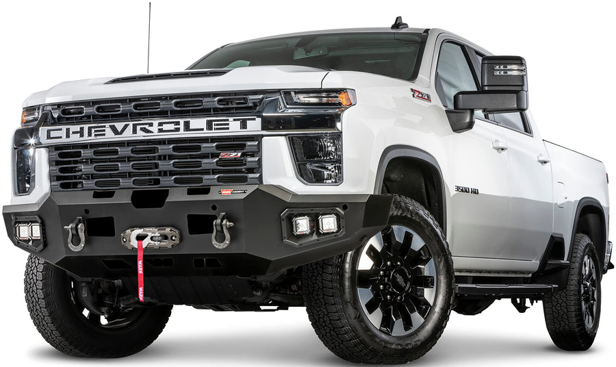 Ascent WARN 105969 Front Bumper, Fits: Chevrolet Silverado HD 2500/3500 Trucks (2020-2021)