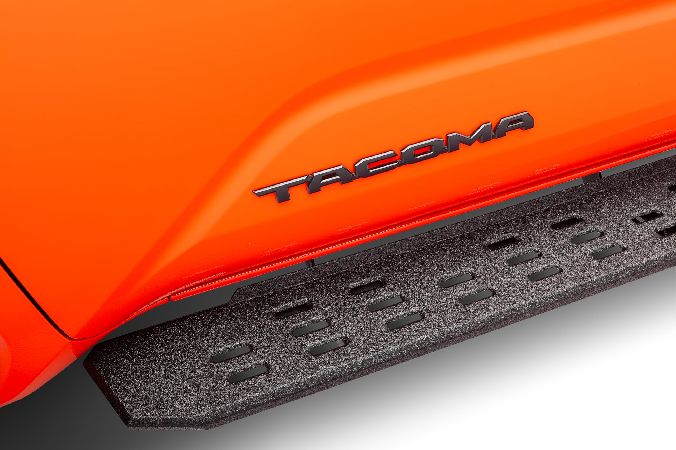 Go Rhino Running Boards & Brackets RB30 | Cab Length, Galvanized Steel, Protective Bedliner Coating | 69643280T | Fits 2024 Toyota Tacoma Double Cab