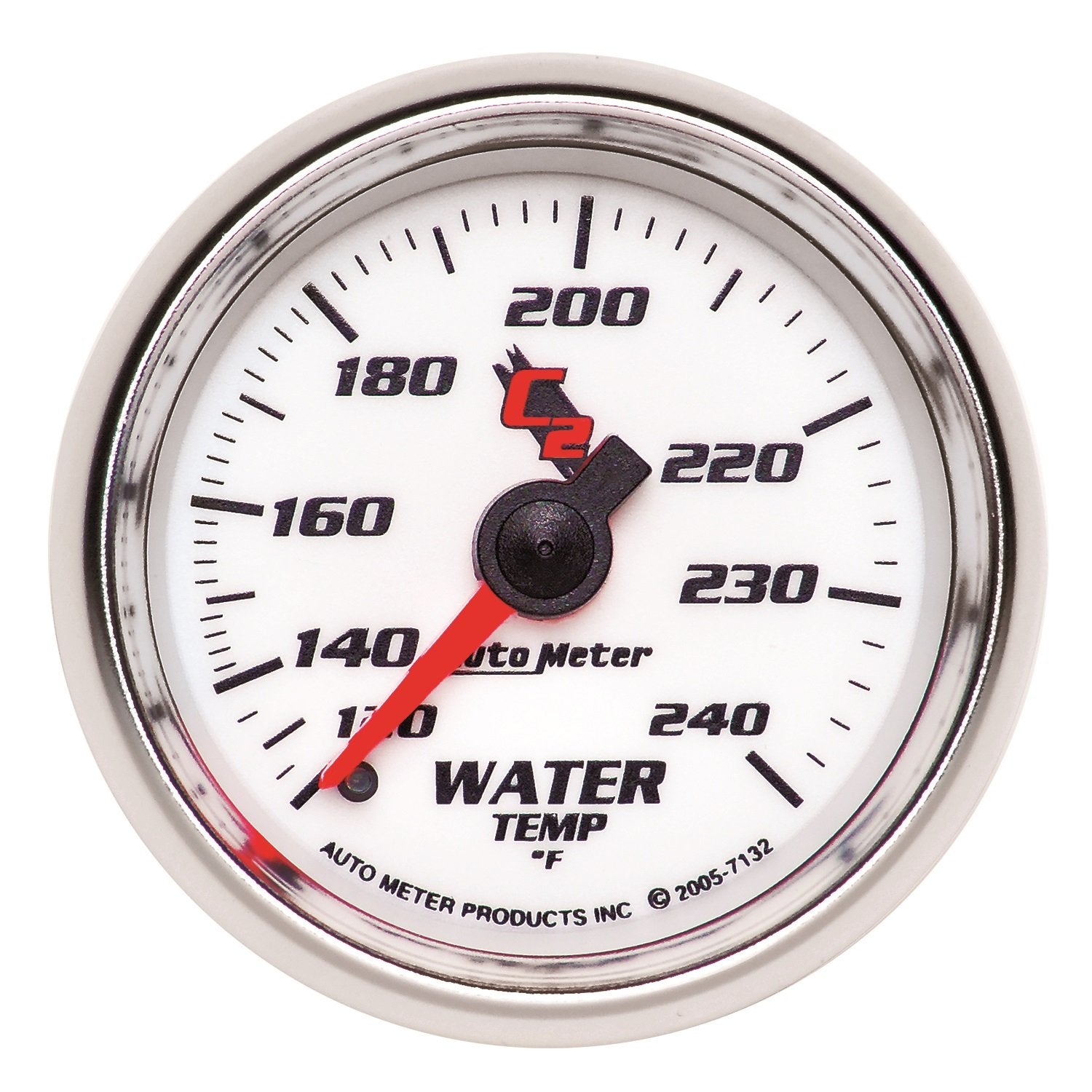 C2 Auto Meter 7132 Mechanical Water Temperature Gauge
