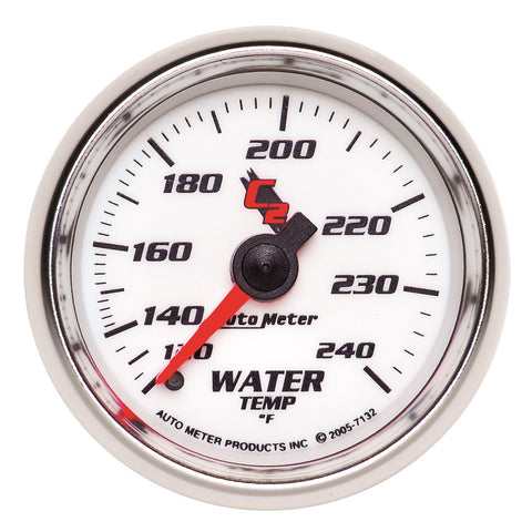 C2 Auto Meter 7132 Mechanical Water Temperature Gauge