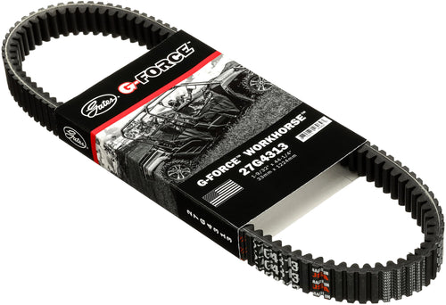 Gates 27GG4313 G-Force Continuously Variable Transmission (CVT) Belt - fits select 1998-2000 Kawasaki Mule 2520 Turf