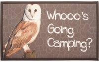 TEXTILENE MAT WHOOOS Going Camping