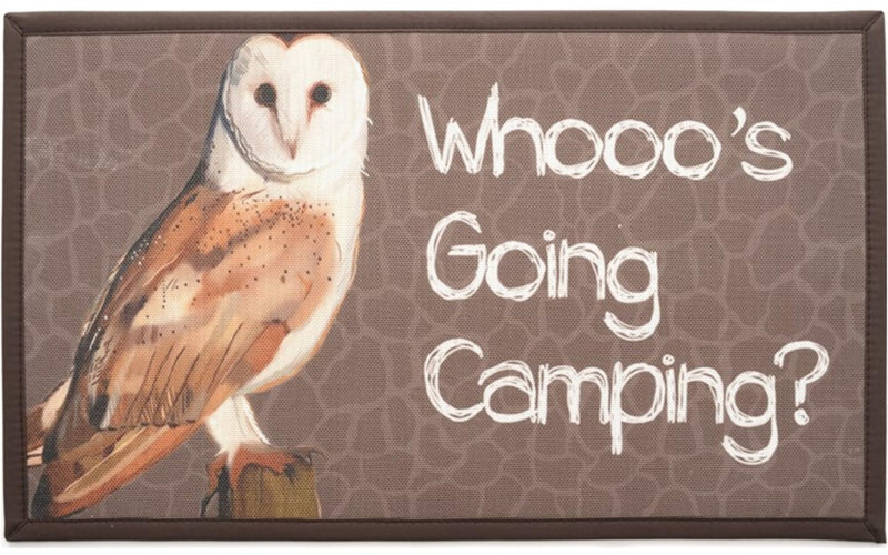 TEXTILENE MAT WHOOOS Going Camping