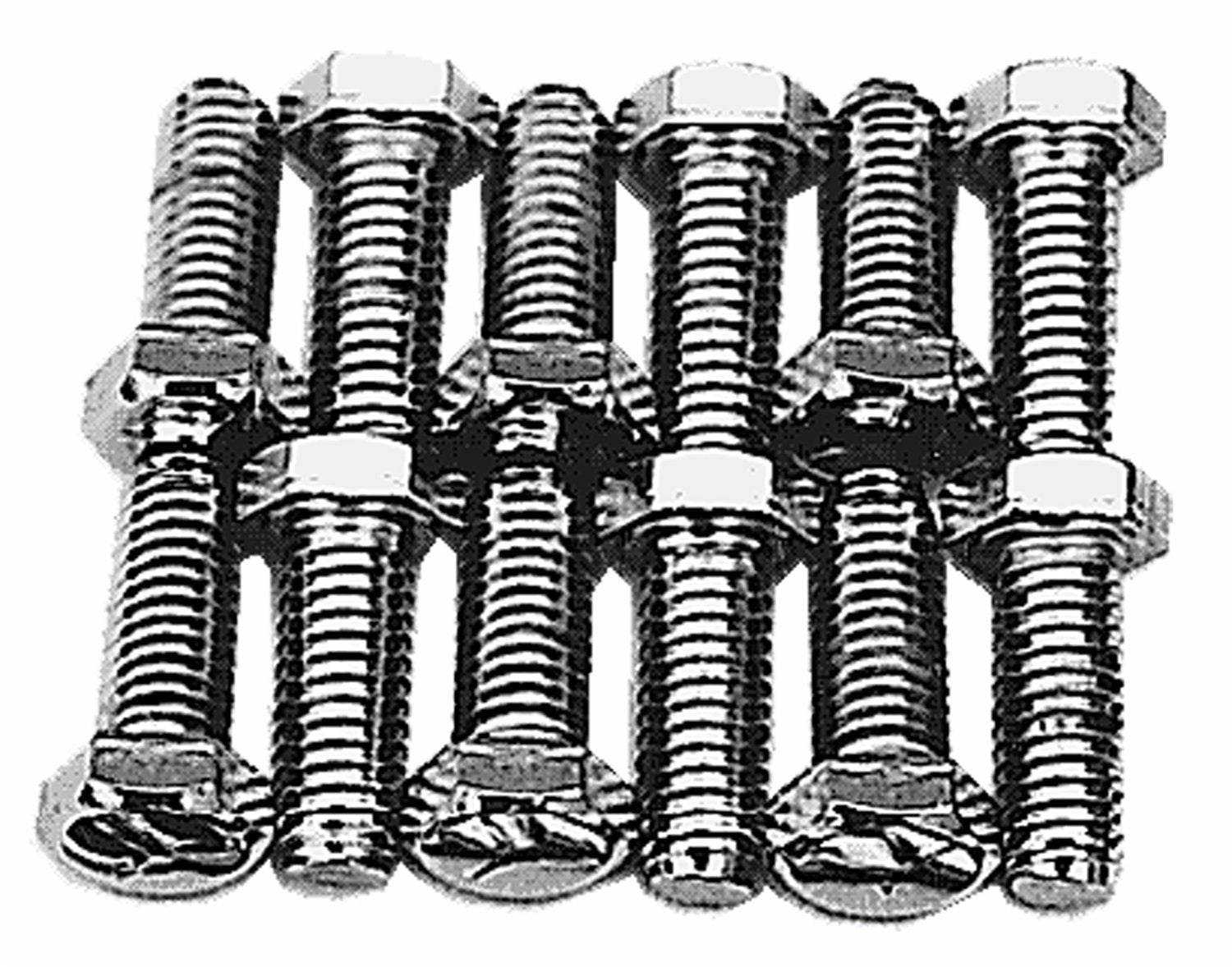 Vortec Trans-Dapt Chrome Intake Bolt 7565