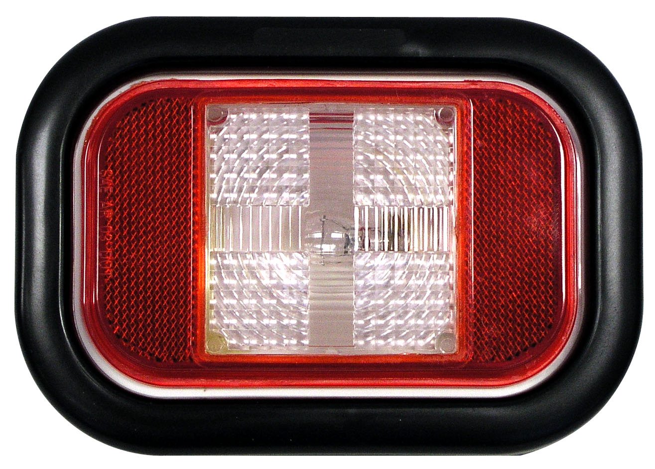 450KC Peterson Manufacturing Sealed Back-Up Light with Red Reflex