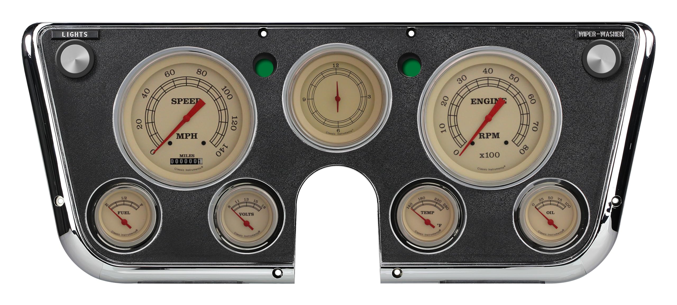 Classic Instruments Vintage Series CT67VT-LS Truck Gauge Package - LS Sending Unit