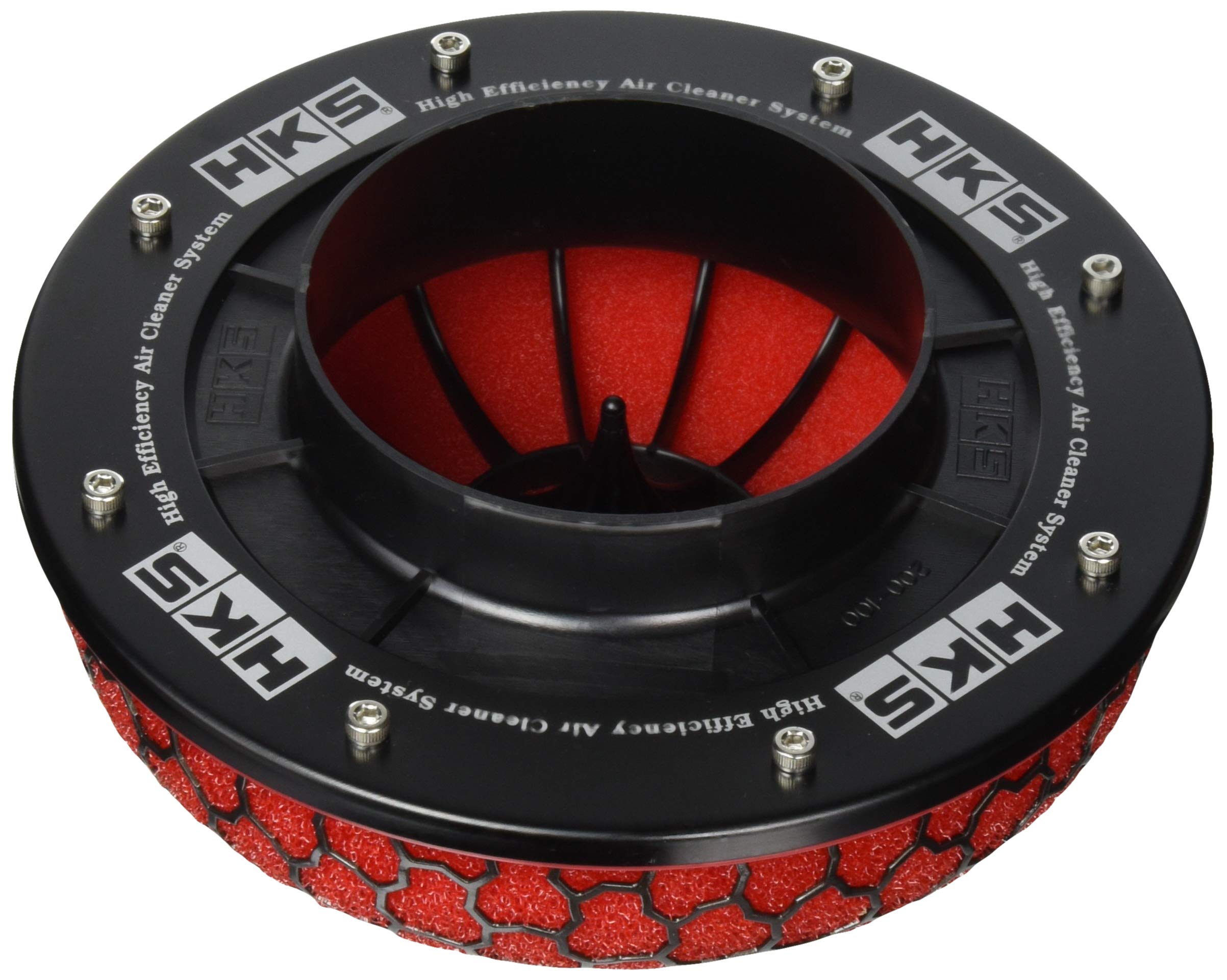 Super Power Flow Reloaded Filter HKS 70019-AK112 (SPF Assembly 200-100 Wet 2row (RED)), 1 Pack