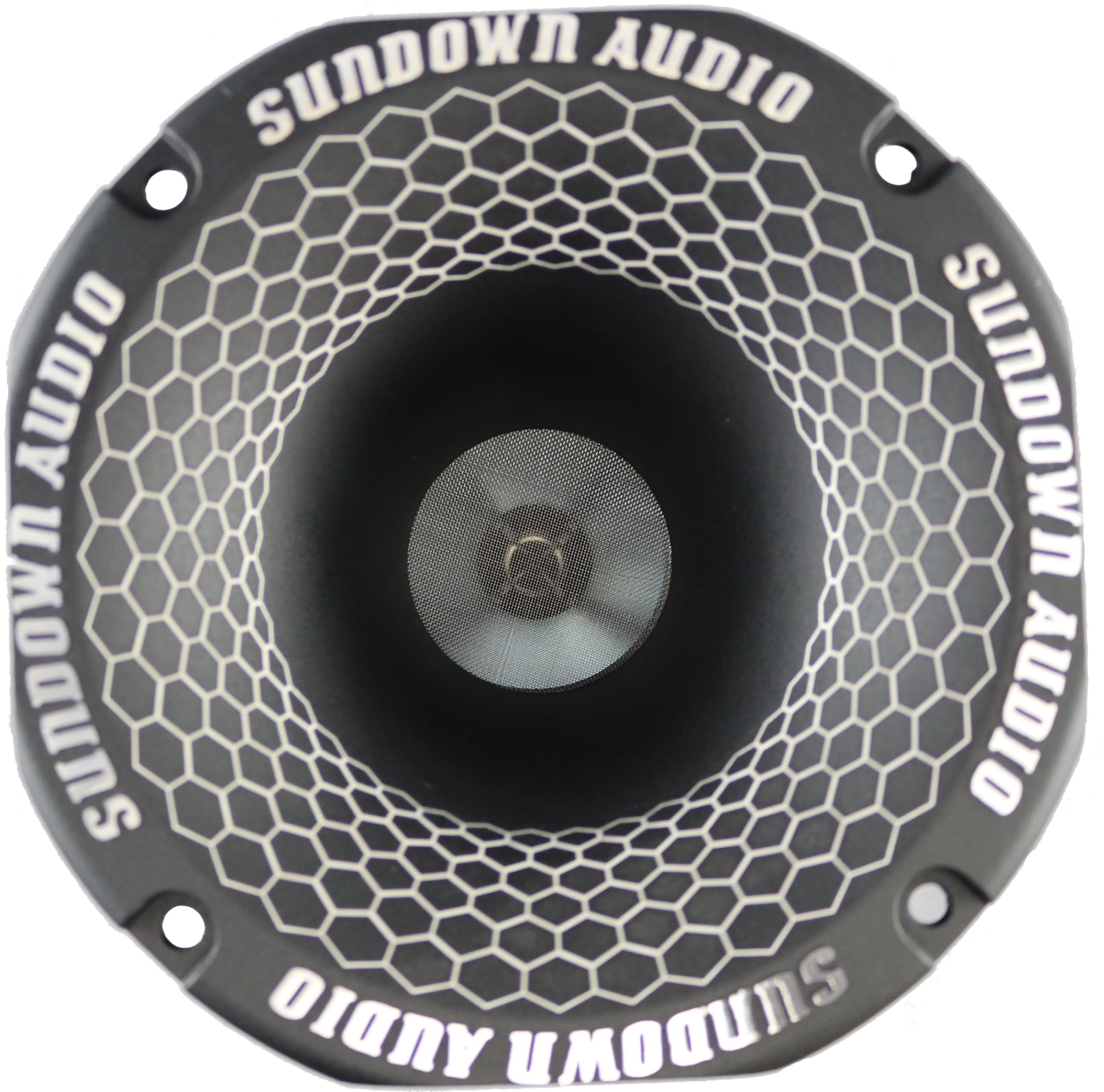 2" Throat Sundown Audio SHFST Super Horn Driver - 80W RMS (160W Program) 4 Ohm Ferrite Compression Driver - Titanium Diaphragm, Die-Cast Aluminum Horn - 115dB Sensitivity - 1-20kHz