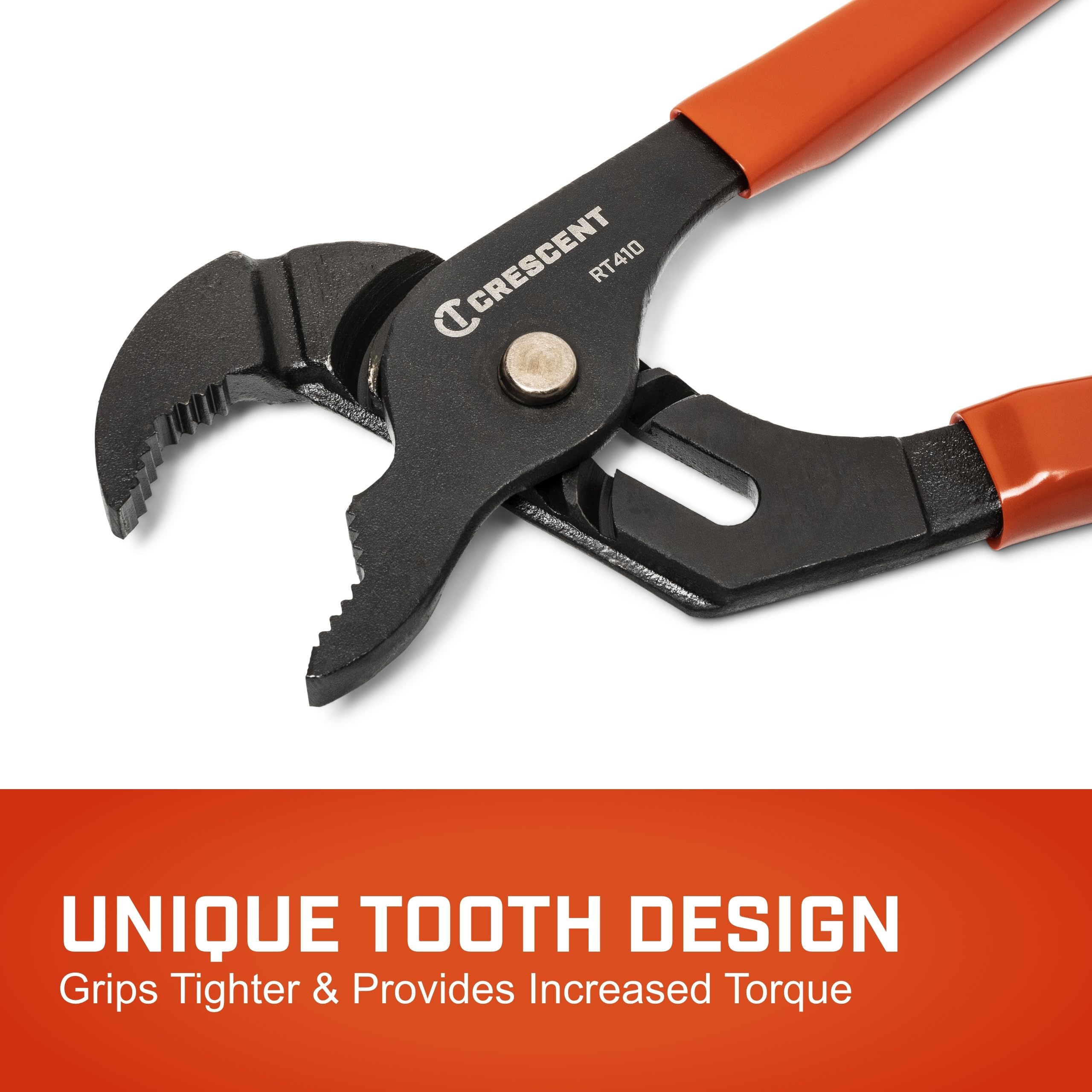 Crescent 10" Dipped Handle V-Jaw Tongue and Groove Pliers - RT410CVN-05