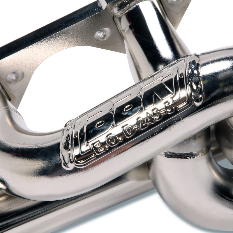 BBK Performance 1-5/8" Shorty Equal Length Performance Exhaust Headers for Ford Mustang 5.0L - Chrome Finish