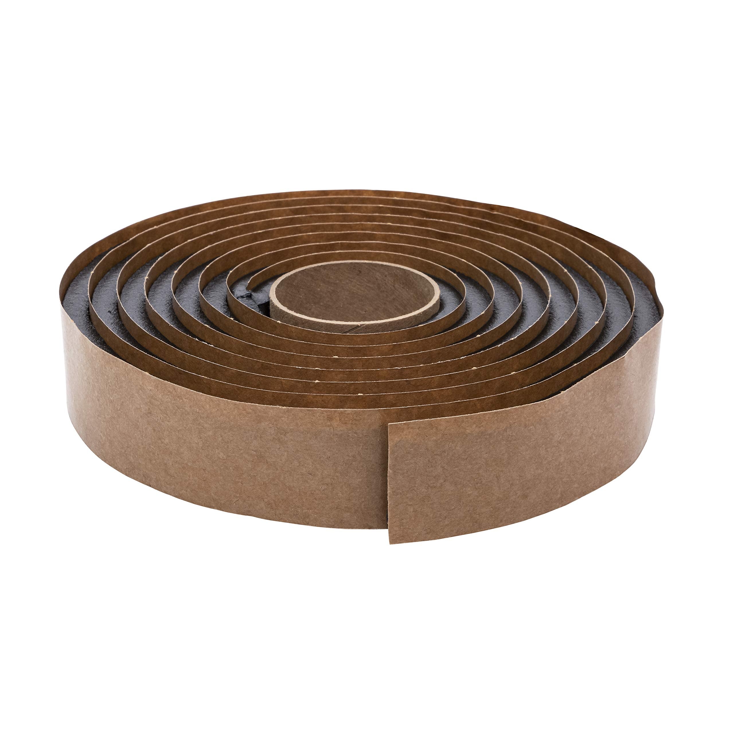 Alpha Systems 3/8" x 1" x 10' Trim Grade Tape, Dark Gray (16/Case)