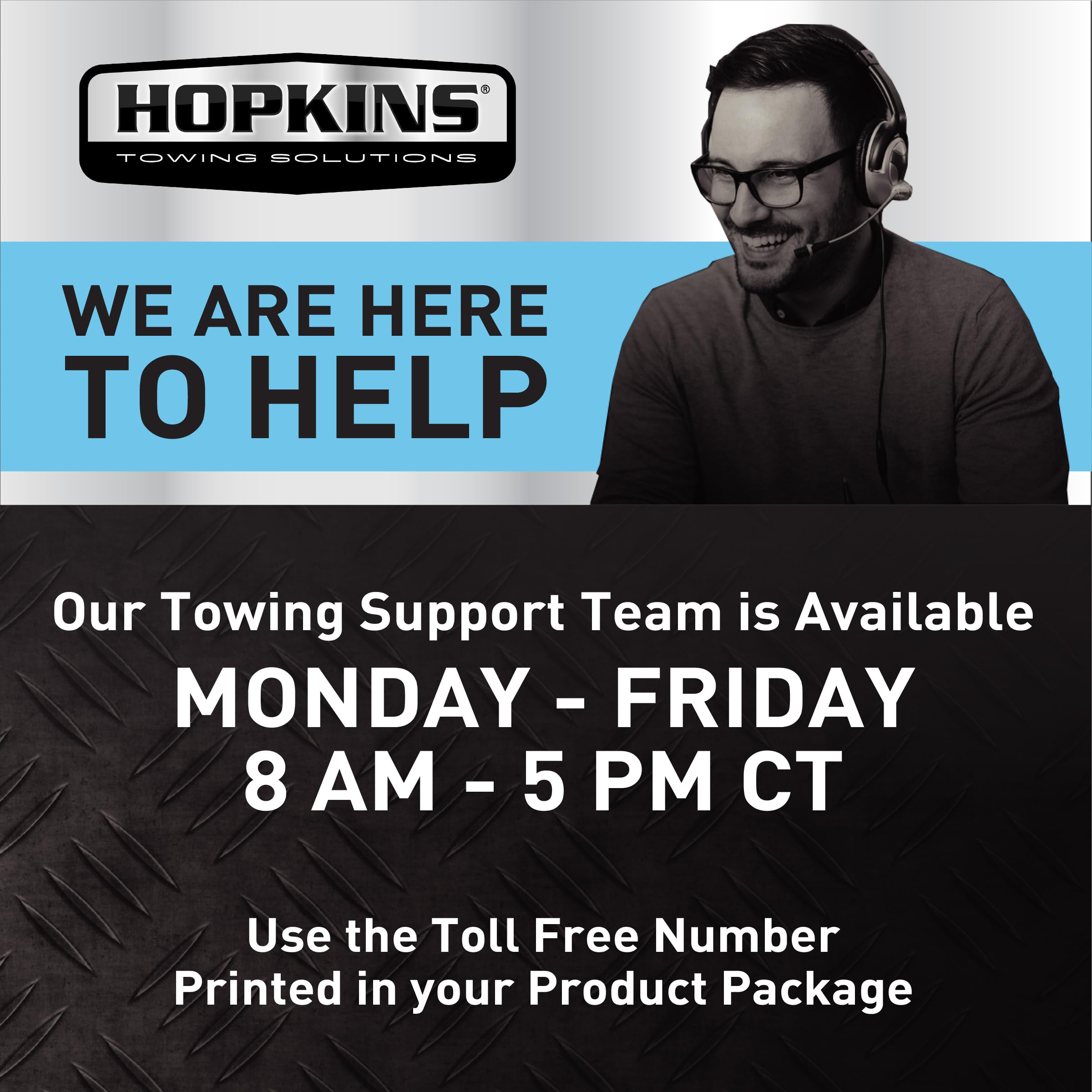 7 Blade to 4 Flat Flex Adapter Hopkins Towing Solutions 47365