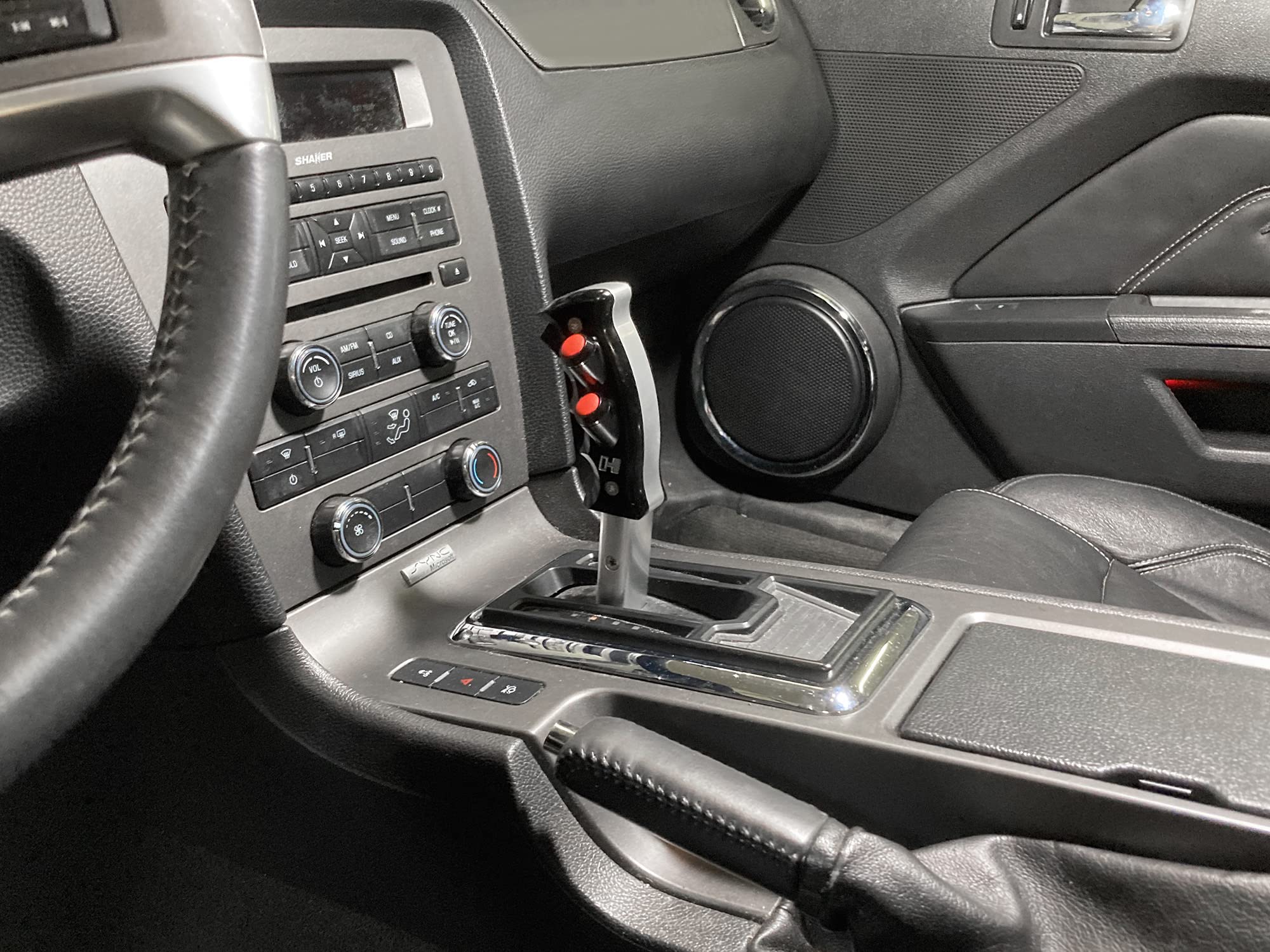Hurst 5380440: Billet/Plus Auto Shift Handle W/Manual Shift Buttons 13-14 Mustang