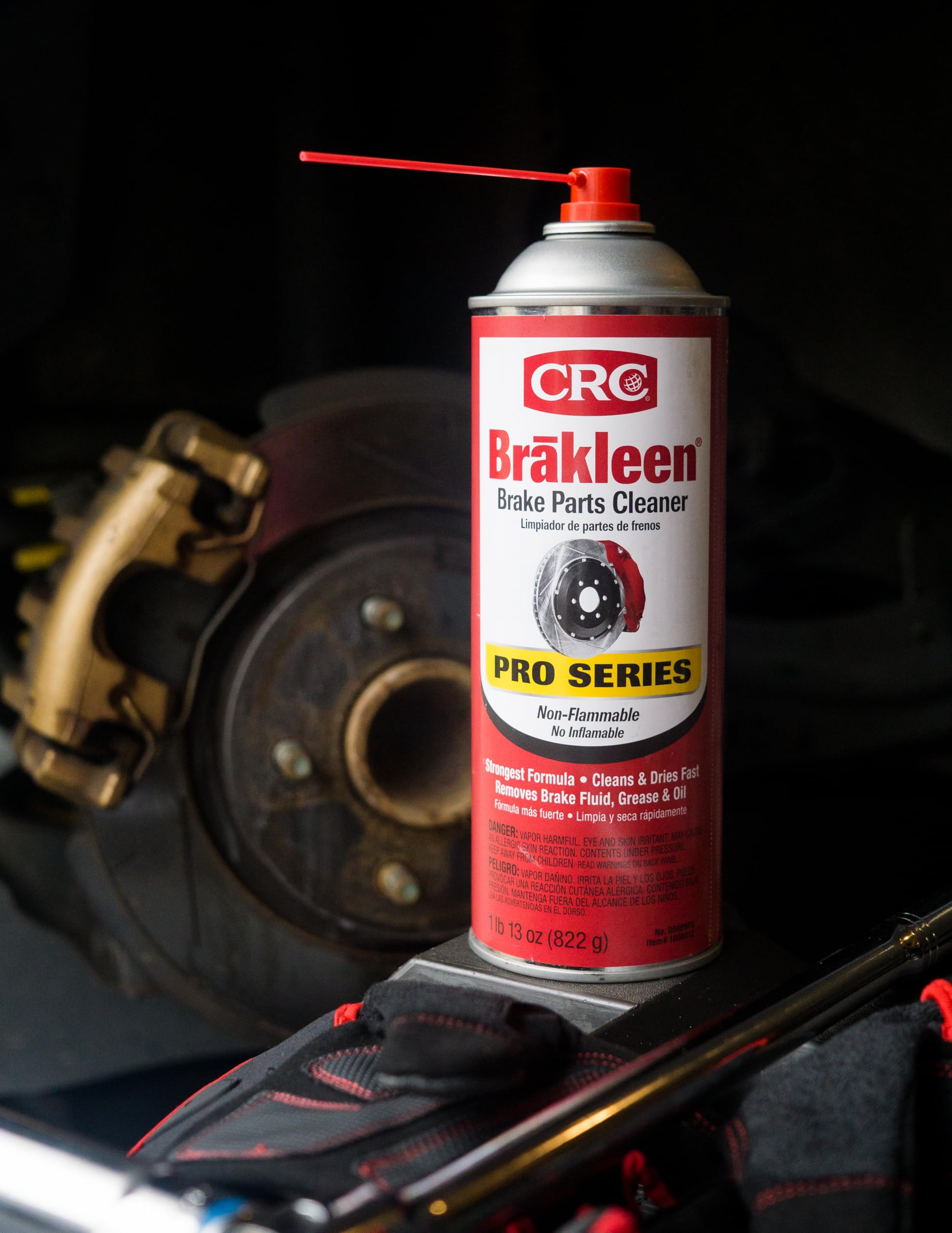 Brake Cleaner CRC Brakleen Pro Series Non-Flammable, 29 oz, [1 Pack] 1003709