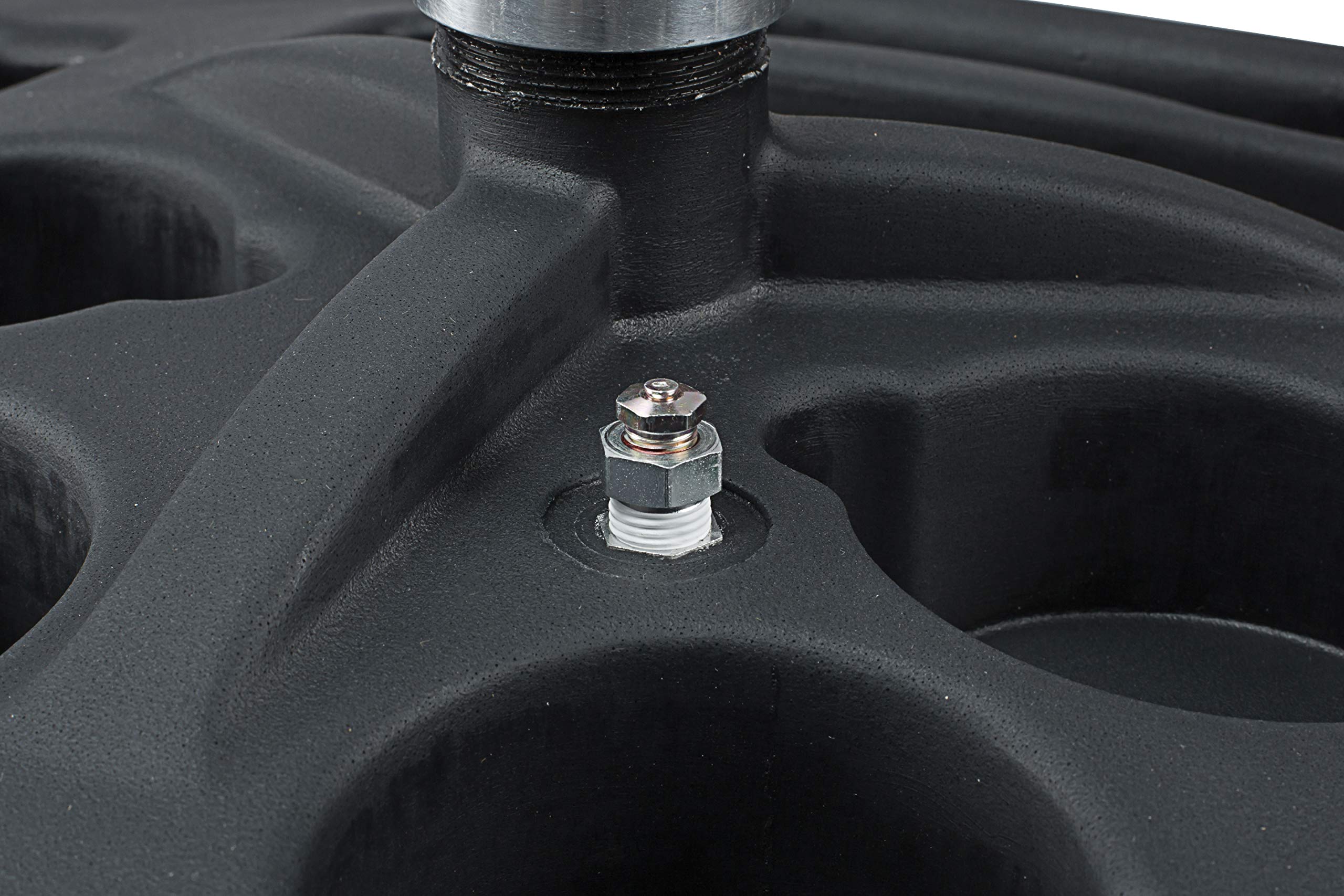JDI-27DC JohnDow Industries 27 Self-Evacuating Portable Oil Drain, 16 inch Diameter Centered Funnel, Adjustable Funnel Height of 45 in. to 70 in. with Molded in Tool Tray for Oil Filters and Tools