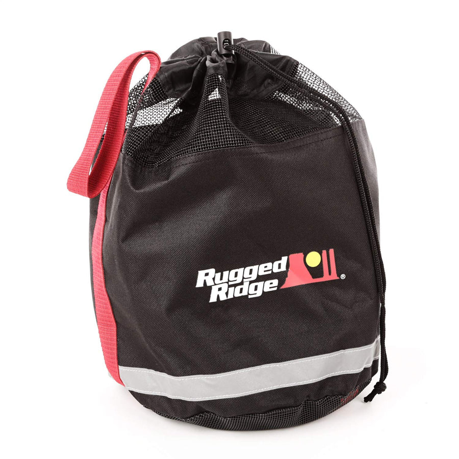 Kinetic Recovery Rope Kit Rugged Ridge Cinch Storage Bag | 15104.30 | Universal Fit