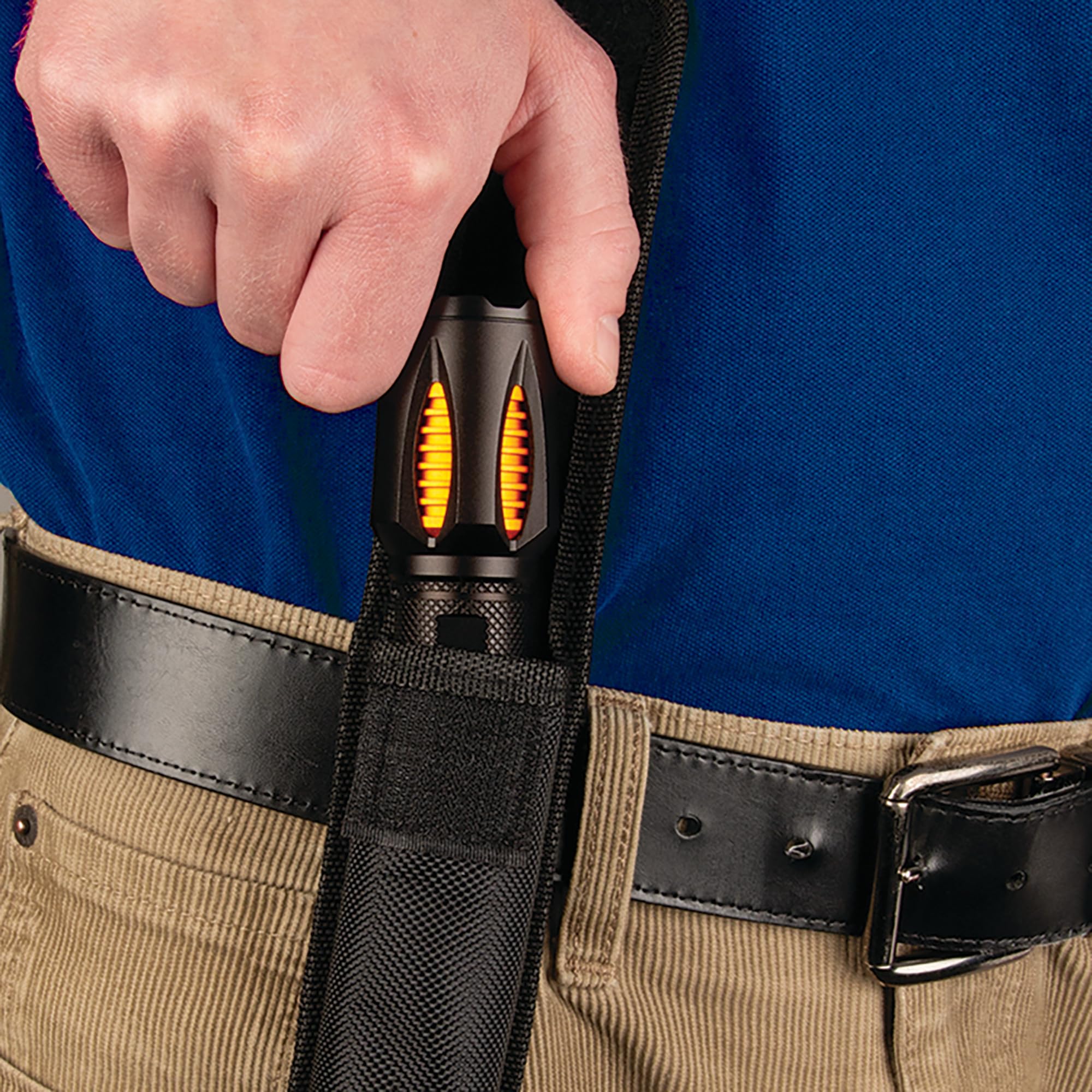 W2671 Performance Tool 2Pk Flashlights W/ Pouch, Adjustable Duofocus Beam, Warm White LED, Water and Impact Resistant