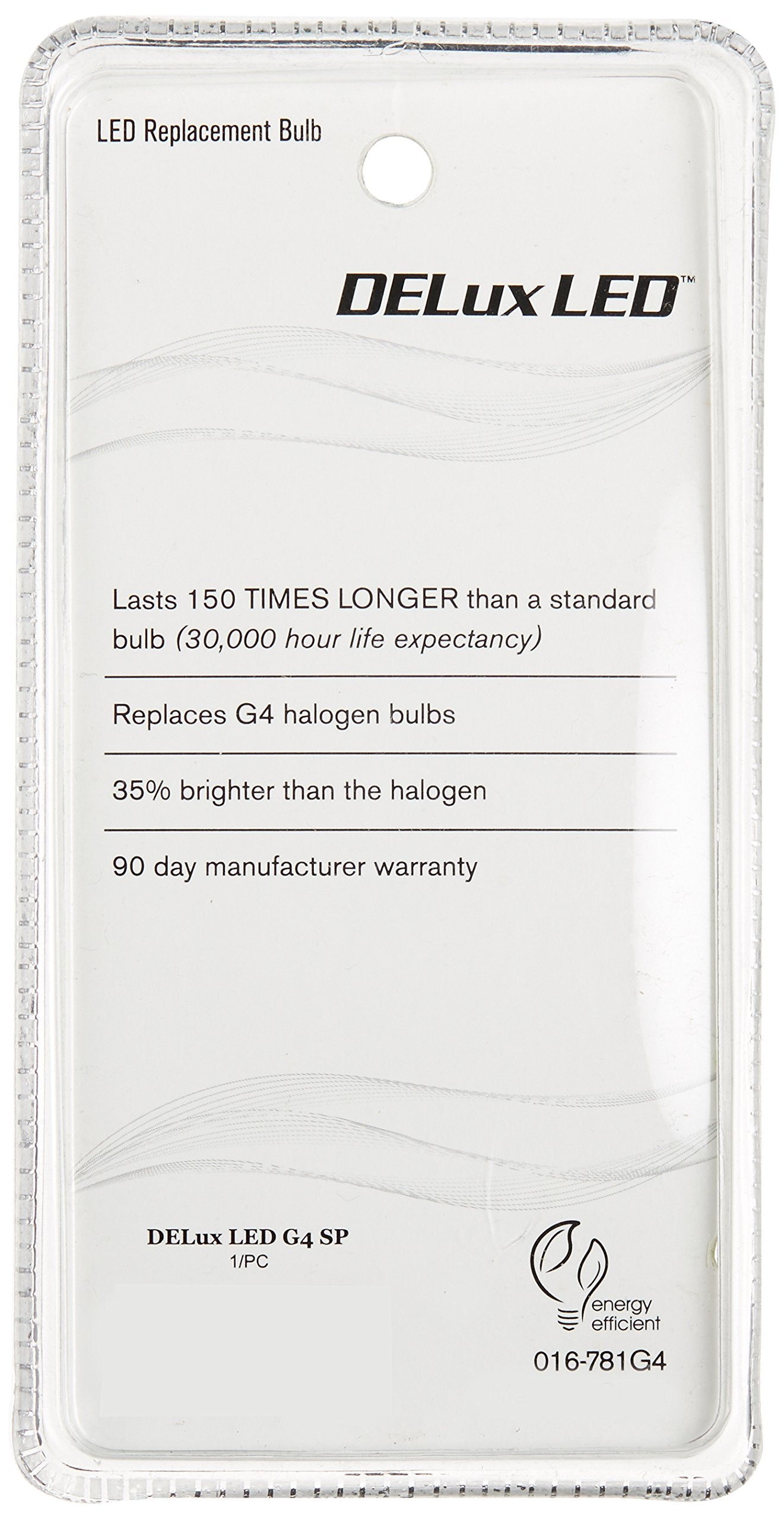 Deluxe AP Products Omnidirectional LED Light 016-781G4, 105 Lumens