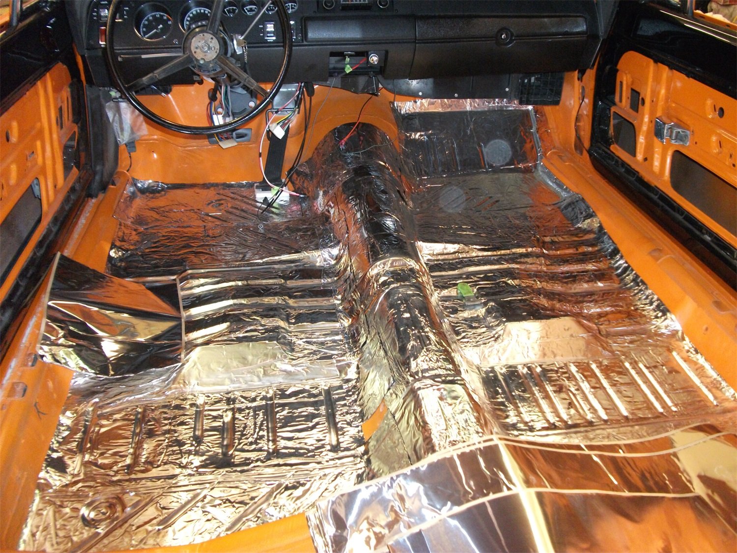 Sound and Thermal Insulation Kit HushMat 612151 (2015 Mustang Roof)