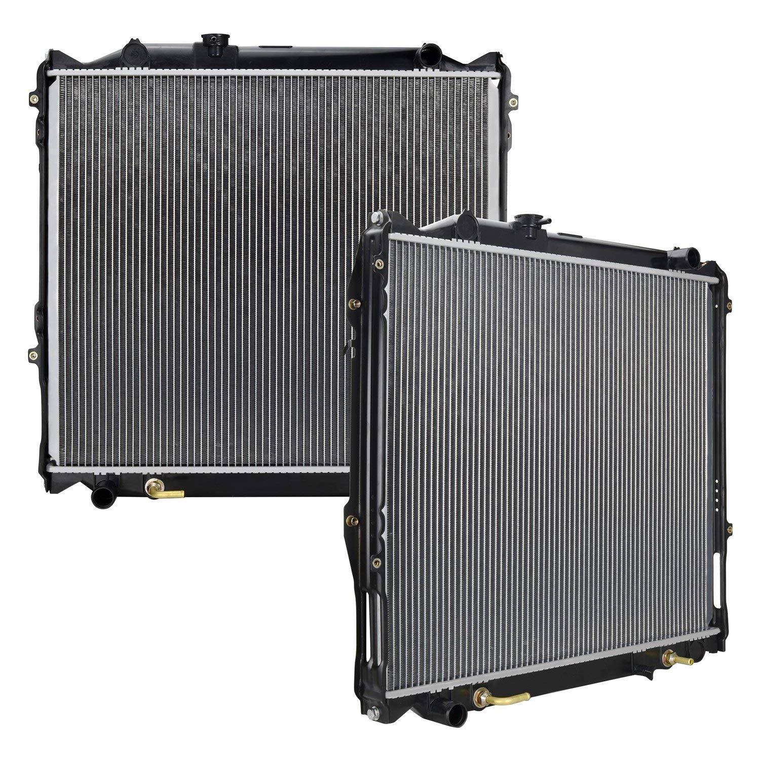 Mishimoto - Plastic End-Tank Radiator R1998-AT Compatible With Toyota 4Runner 1996-2002 Silver