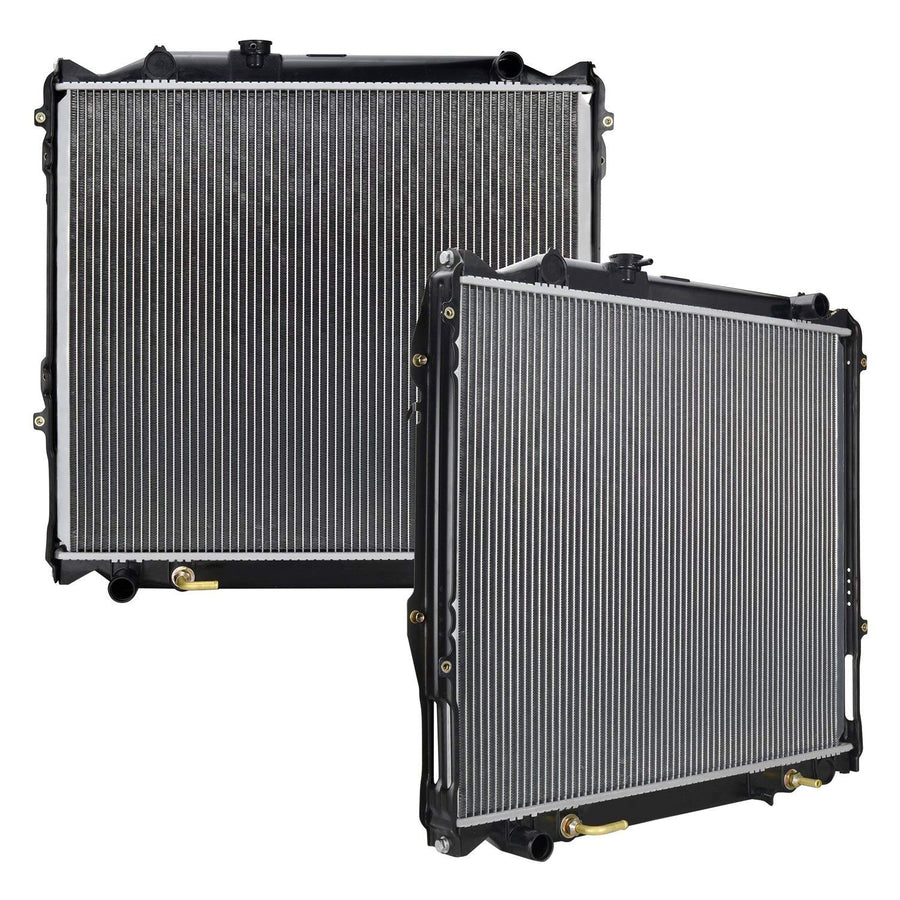 Mishimoto - Plastic End-Tank Radiator R1998-AT Compatible With Toyota 4Runner 1996-2002 Silver