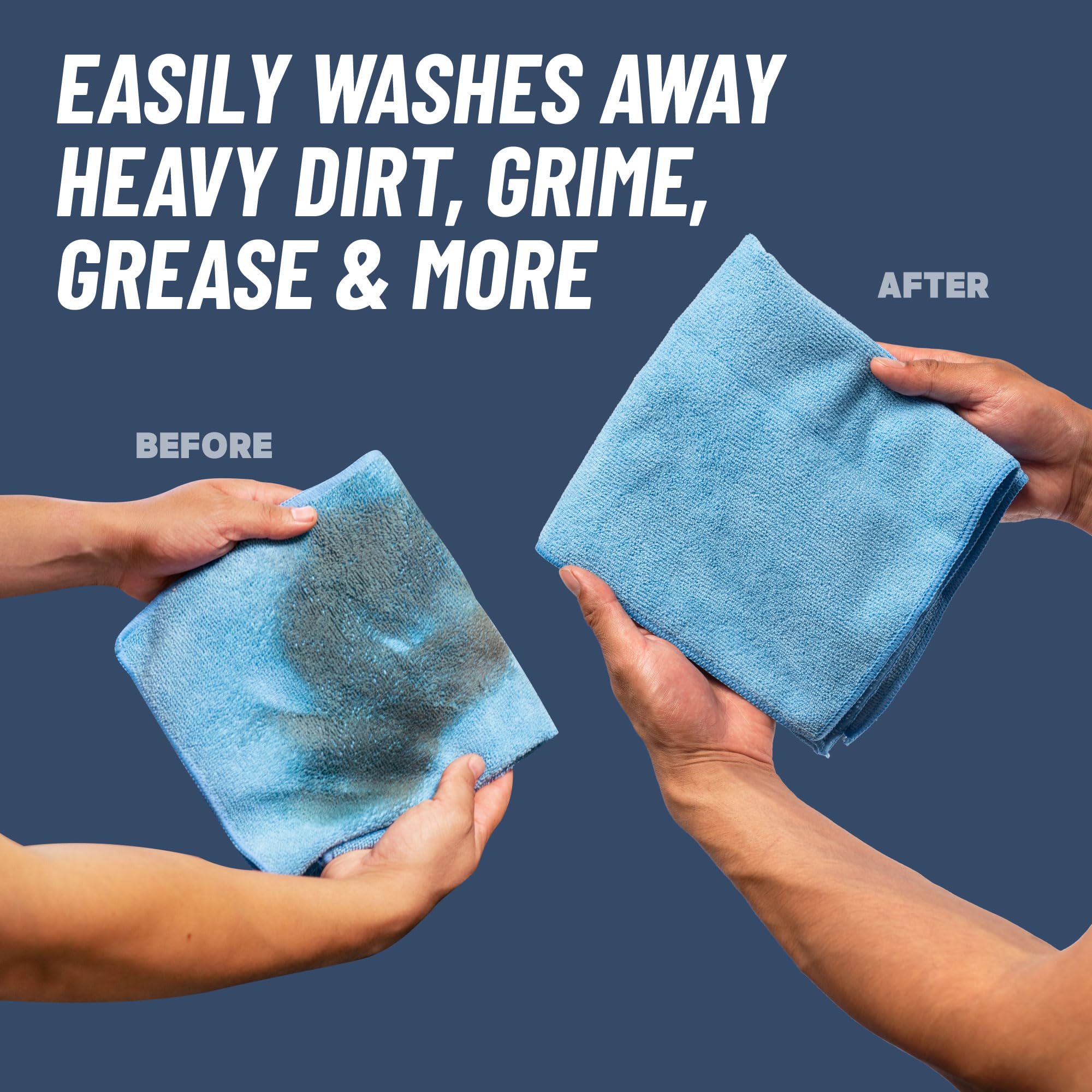 Chemical Guys Car Wash Towel and Microfiber Cleaning Cloth Detergent - Concentrated Cleaner for Towels, Microfiber Cloths, and Pads - Removes Dirt, Wax, Grease, Stains, Orange Scent - 128 oz