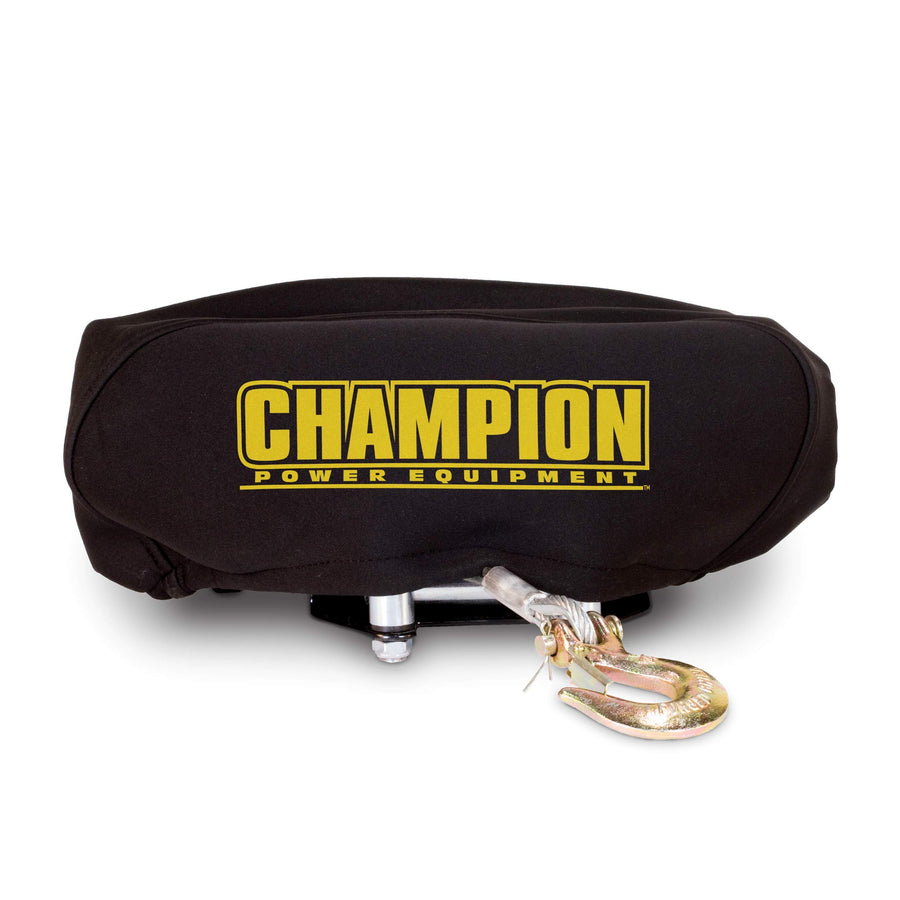 Weather-Resistant Champion Neoprene Storage Cover for Winches 4000-5000 lb.