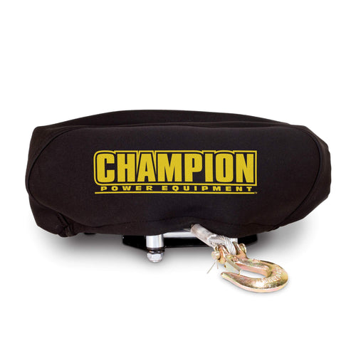 Weather-Resistant Champion Neoprene Storage Cover for Winches 4000-5000 lb.