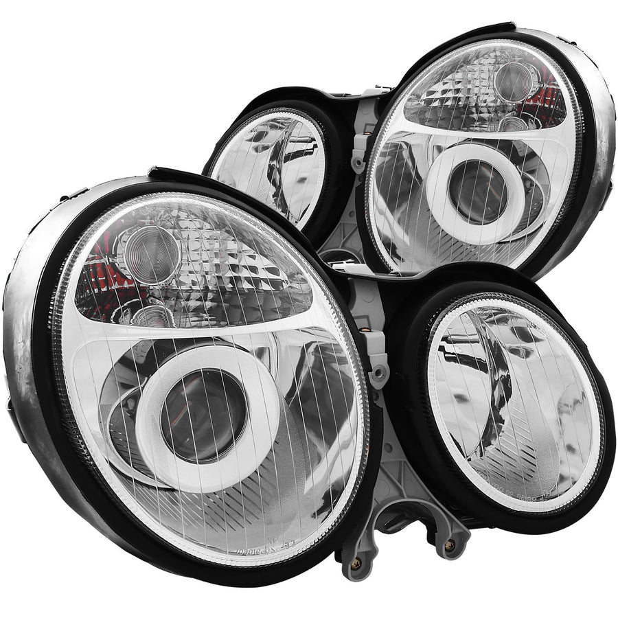 Projector Headlight Set-Chrome ANZO USA 121086