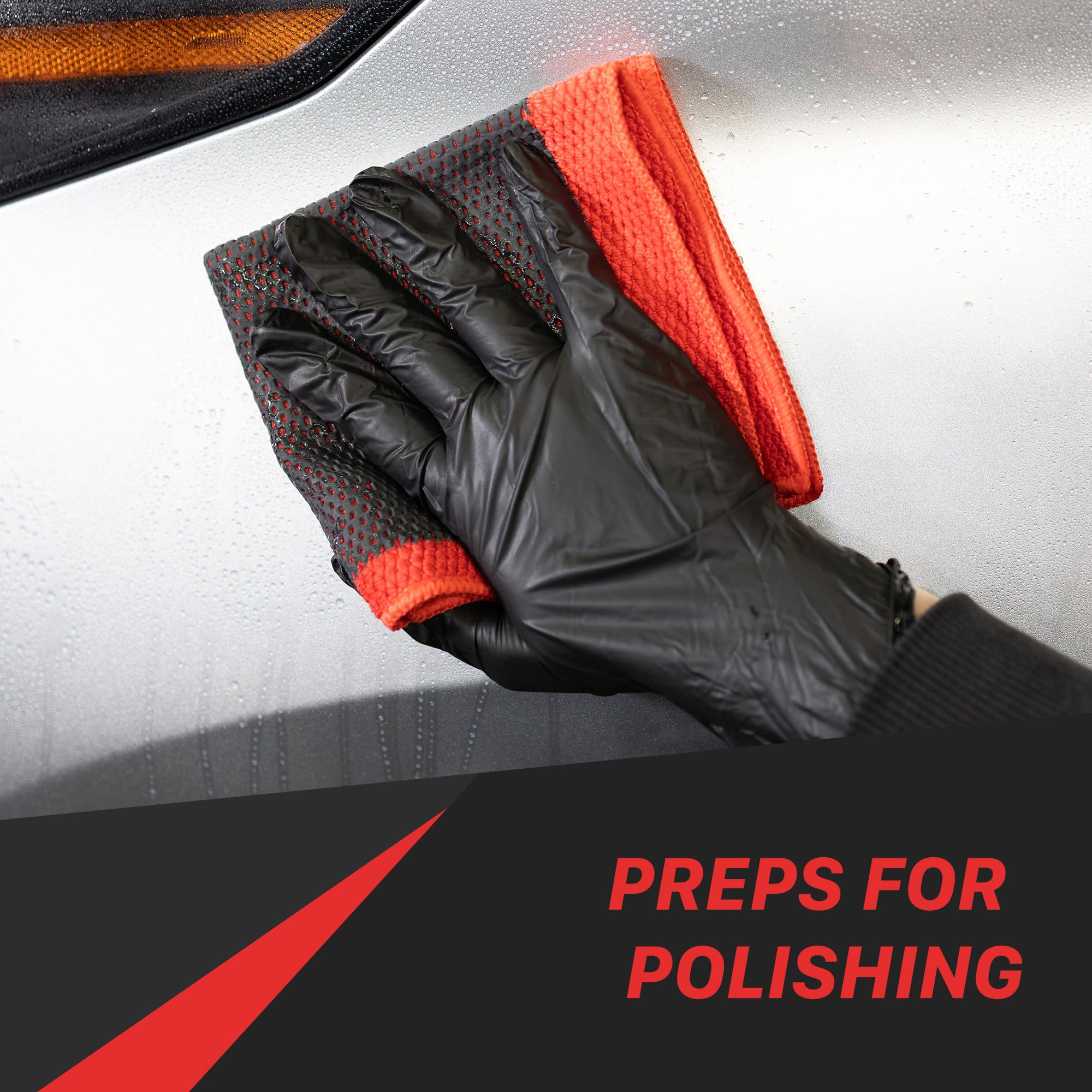 Magic Clay Bar Maxshine Towel 2.0 - Fine Grade for Car Clay Bar Auto Detailing - Removes Surface Contaminants from Paintwork, Glass, Plastic, & Metal Surfaces (Fine Grade)