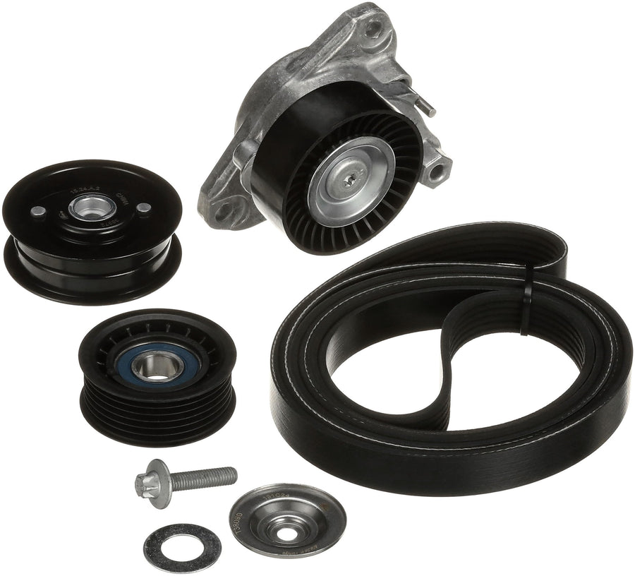 Gates - Mercedes-Benz E350 V6 3.5L Serpentine Belt Kit 06-11 (90K-38319E)