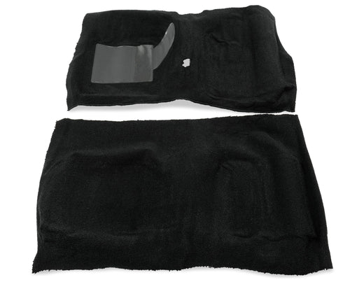 Black Carpet for Ford Mustang Coupe Scott Drake CAR65-CP-BK