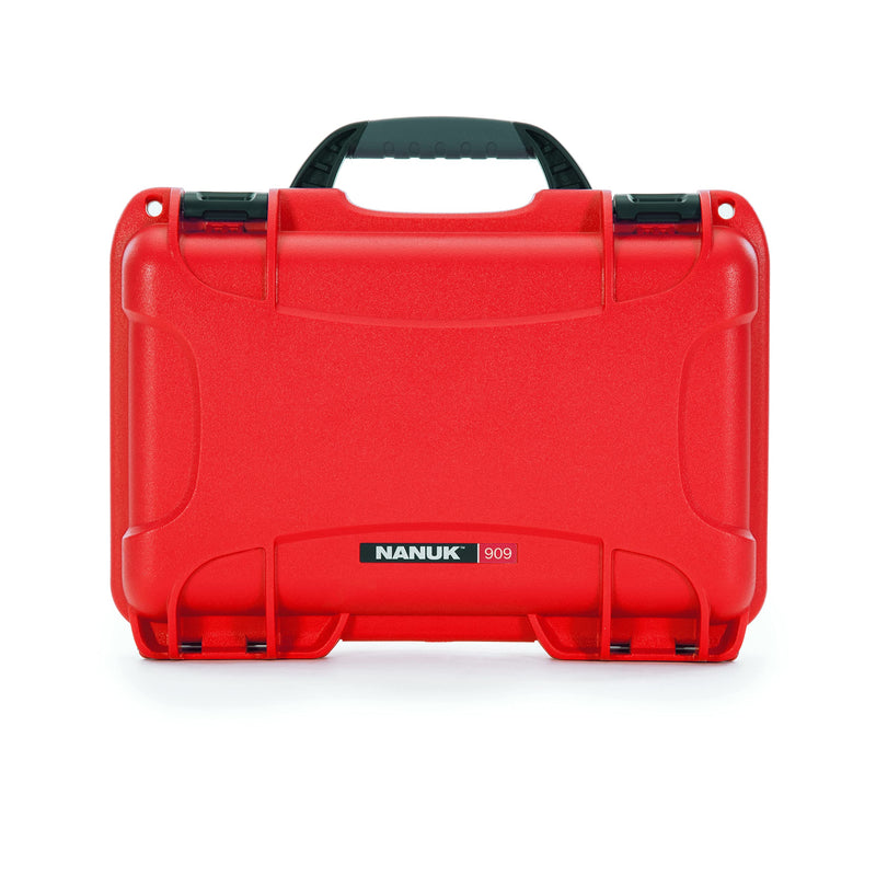 Waterproof Nanuk 909 Hard Case with Foam Insert - Red