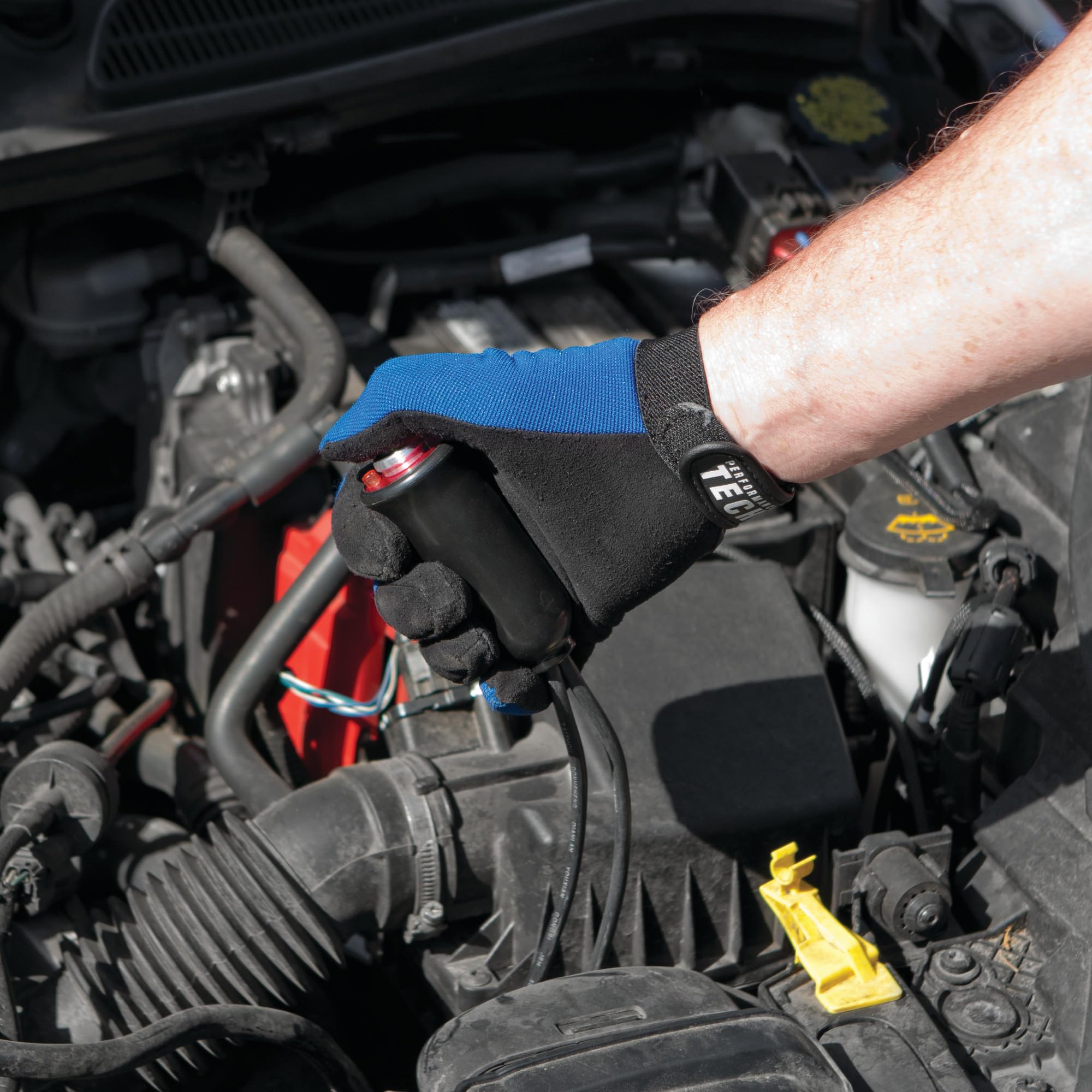 Heavy Duty Performance Tool W80586 Remote Starter for Car and Truck Engines with Push-Button Switch and 5-ft Wire Leads , Black