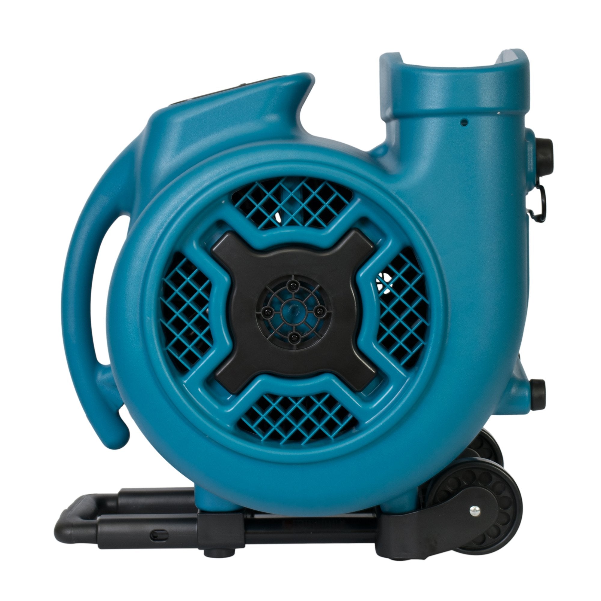 XPOWER Pro X-830H 1 HP 3600 CFM Centrifugal Air Mover, Carpet Dryer, Floor Fan, Blower, Telescopic Handle and Wheels, for Water Damage Restoration, Janitorial, Plumbing, Home Use