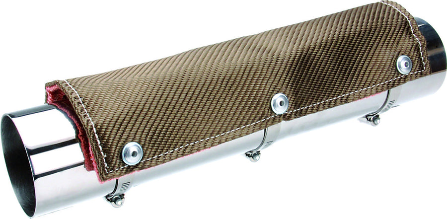 Titanium Pipe Shield Design Engineering 010452 6" x 3' Exhaust Heat Shield