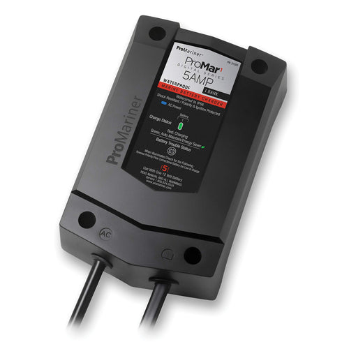 ProMariner 31505 DS ProMar1 Generation 3 Digital Battery Charger - 5 Amp,Black