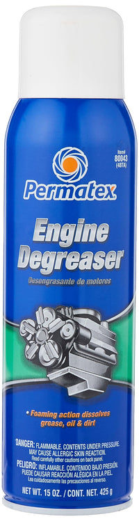 80043 Permatex Eliminator II Engine Degreaser, 15 oz. Aerosol Can