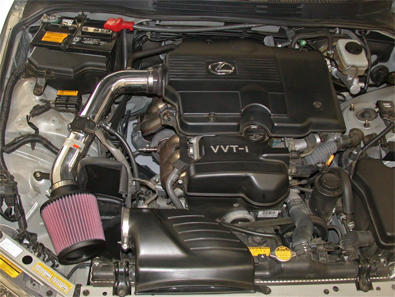 Cold Air Intake System K&N: High-Flow Air-Filter, Increase Performance & Horsepower: Compatible with 2001-2005 LEXUS IS300, 69-8700TP