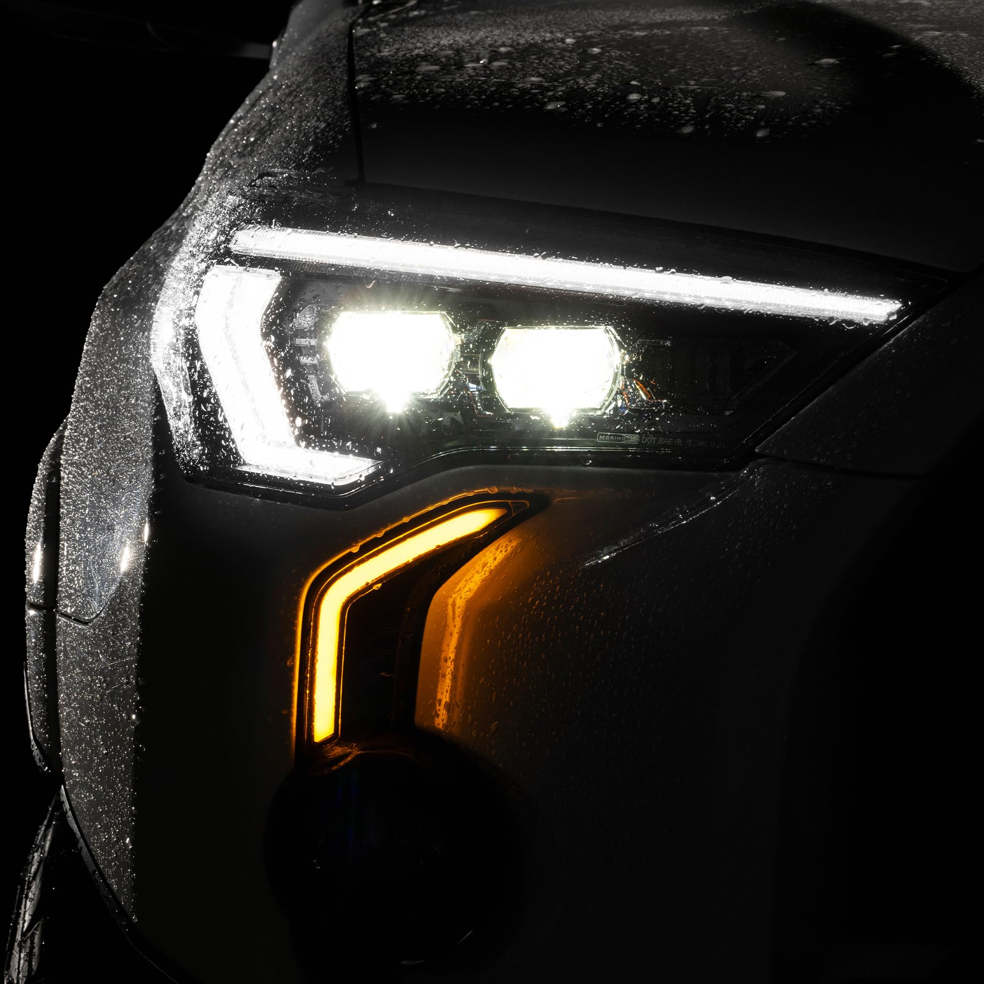 Morimoto XB Hybrid Evo LED Headlights for Toyota 4Runner 14-24 (LF2-531Y)