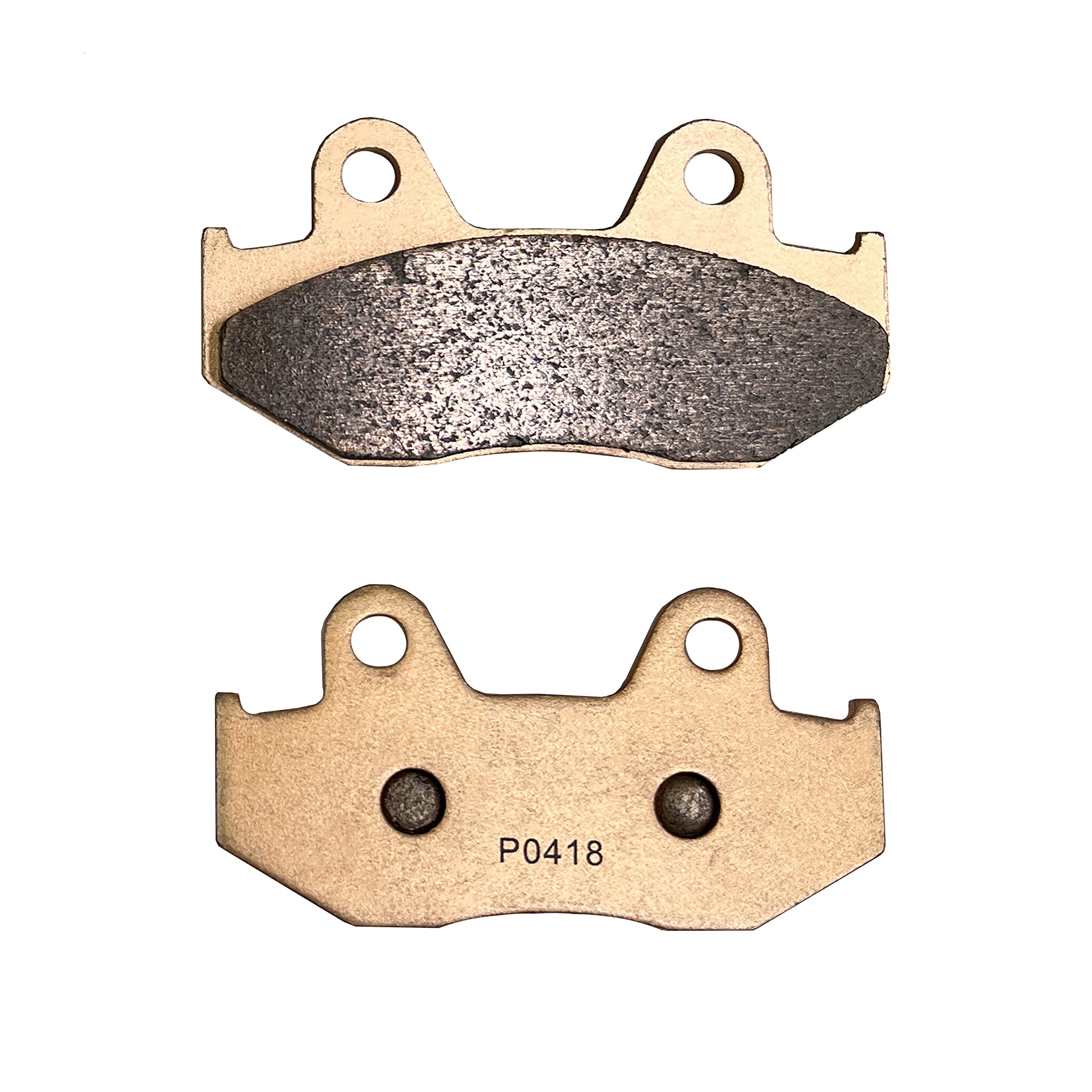 Demon Front Left/Right Sintered Brake Pads Powersports (1985) Compatible with HondaATC350, In High Density Sintered Metallic Material For Better Grip, Instant Braking & Reduced Brake Fade, Longer Life