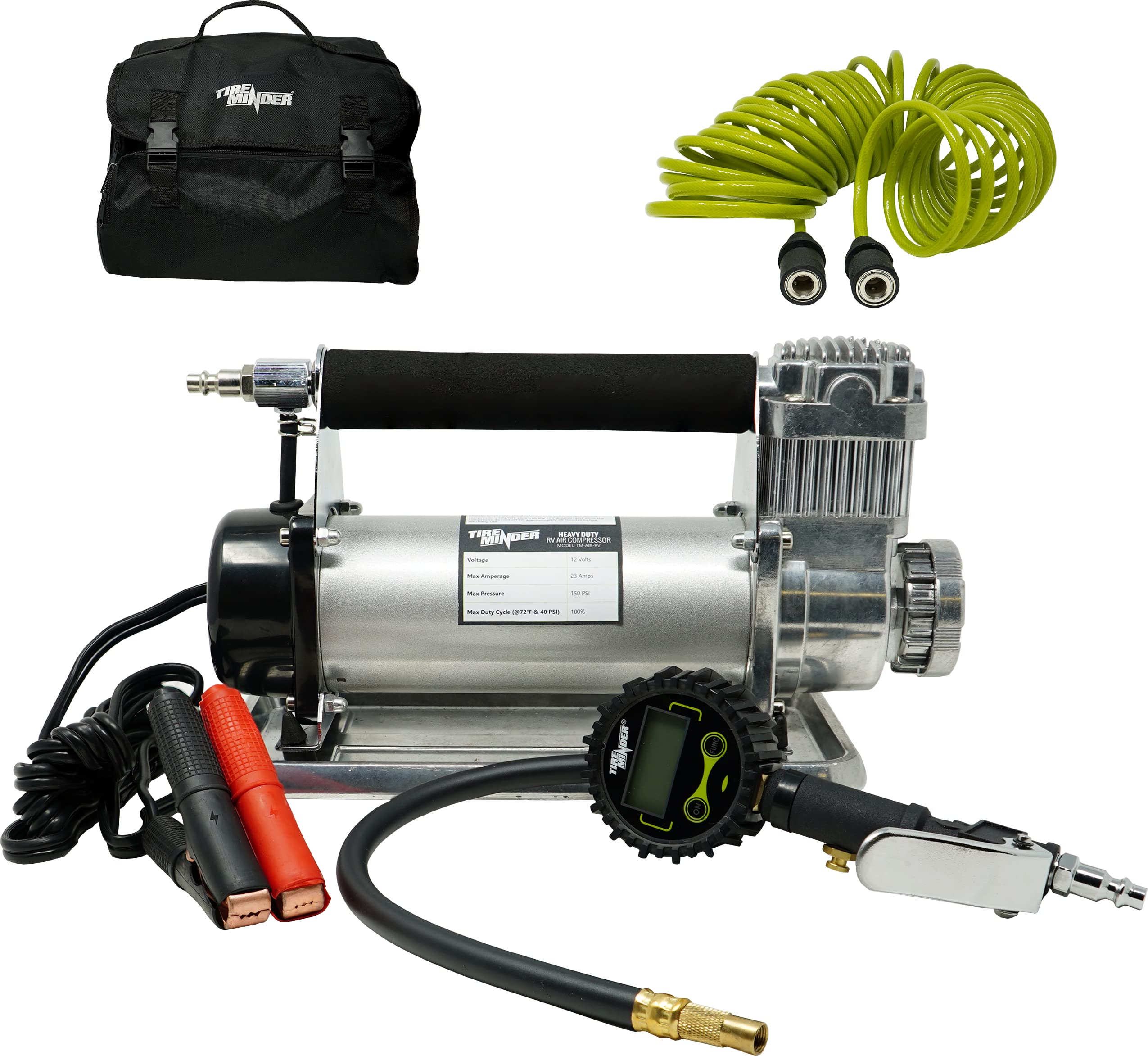 Silver TireMinder RV AIR Compressor